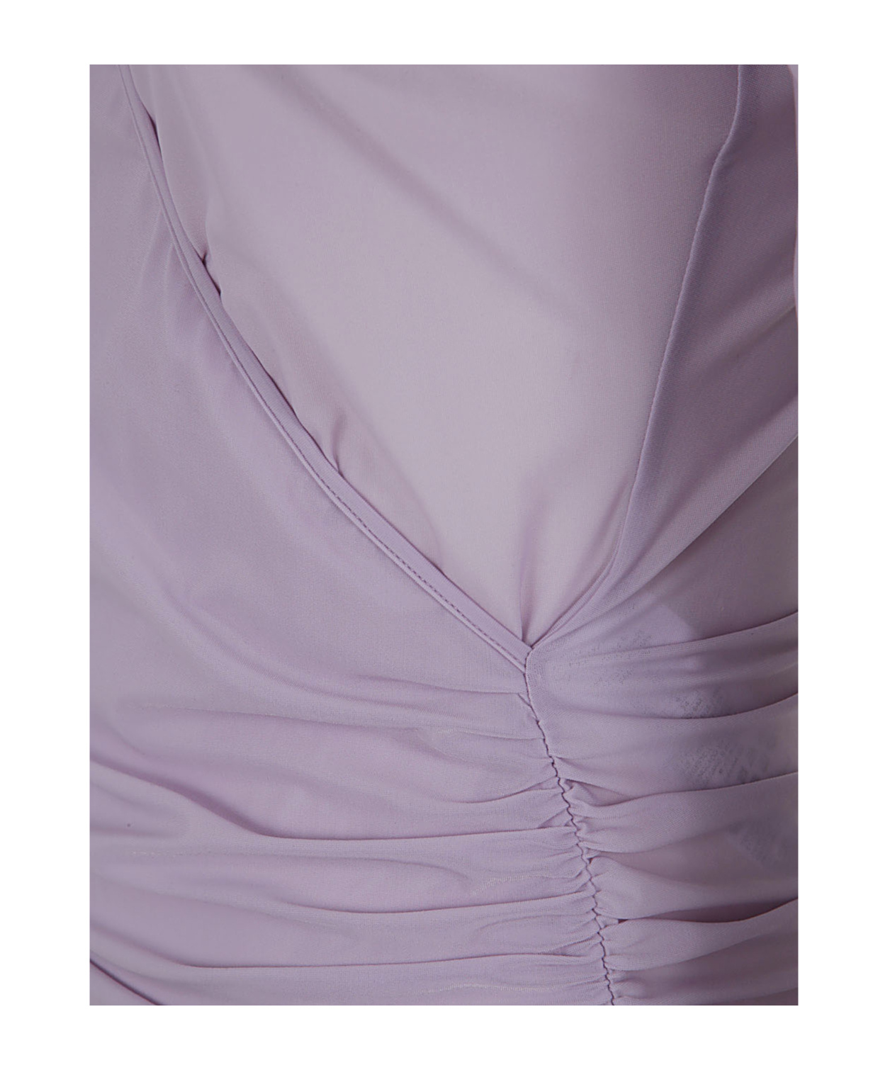 Blumarine 4c053a Top Chiffon Ruffles In Multicolor