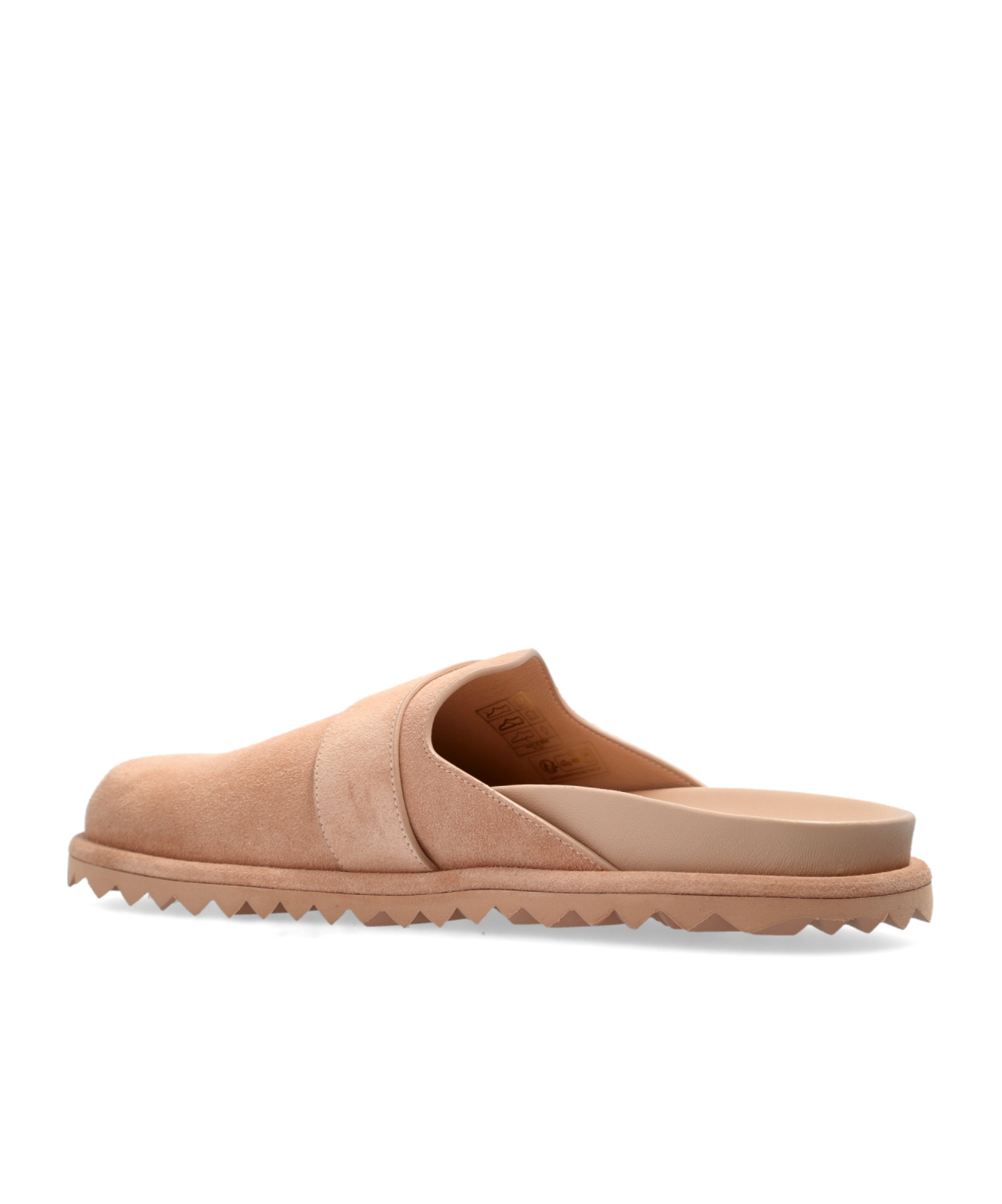 Jimmy Choo Fayence Suede Flat Mules In Brown