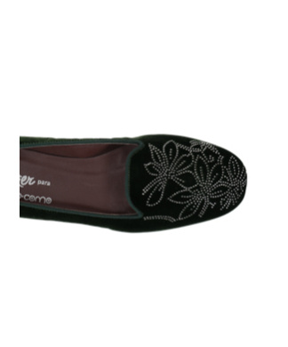 Castaã±er Round-toe Flat Shoes In Green