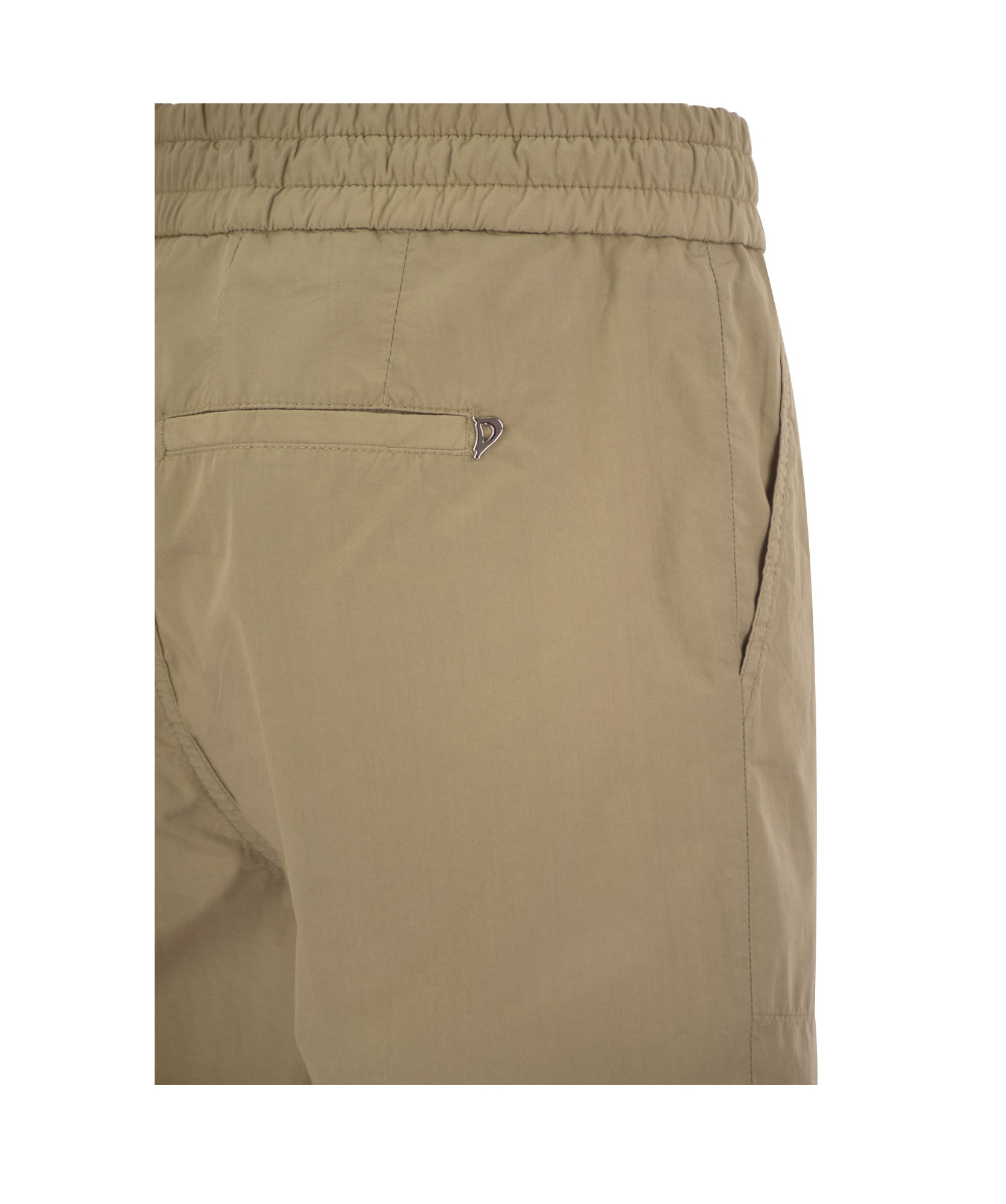 Dondup Alba - Cotton Jogger Trousers In Nude