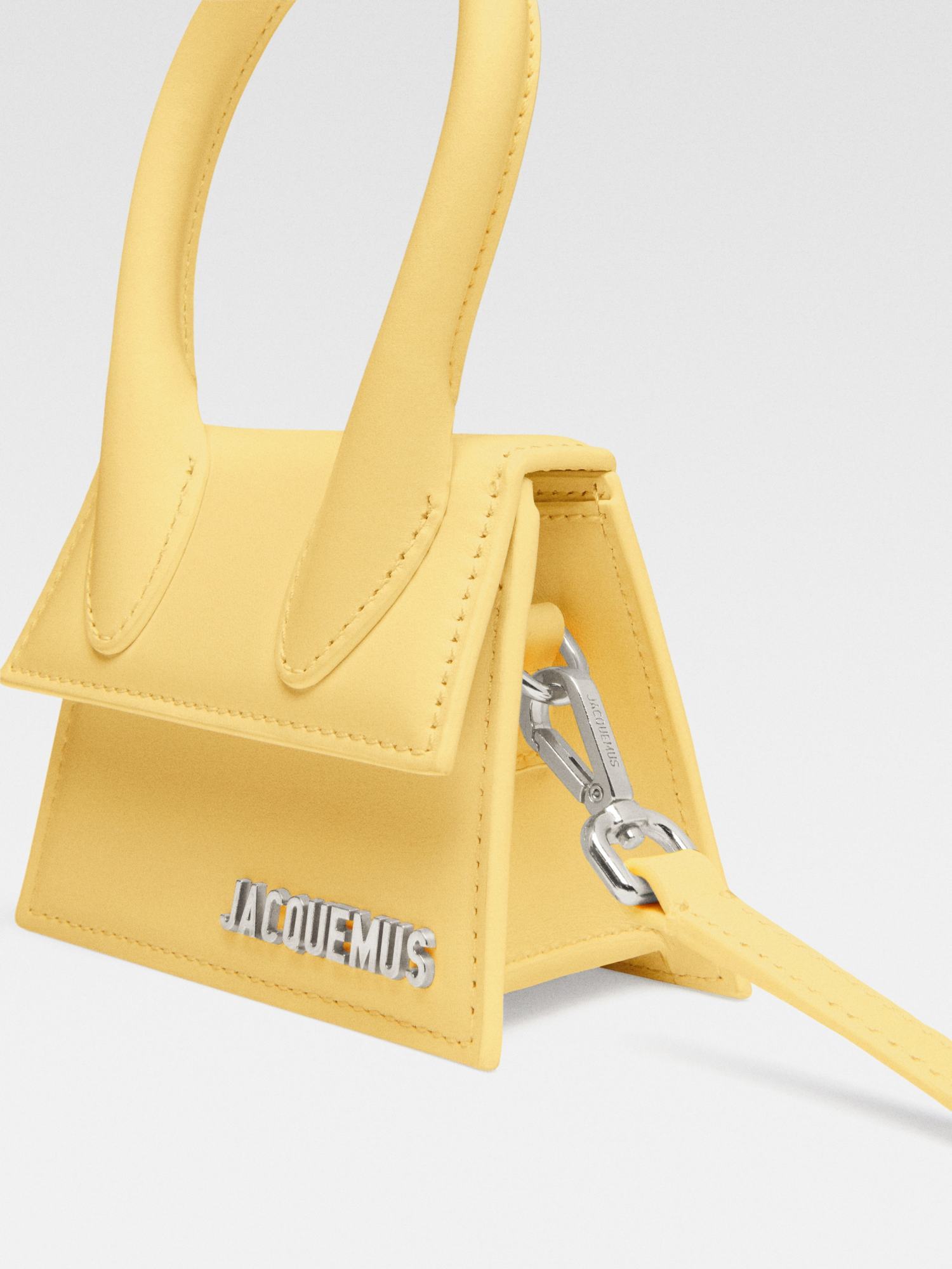 Jacquemus The Chiquito Shoulder Bag In Light Yellow