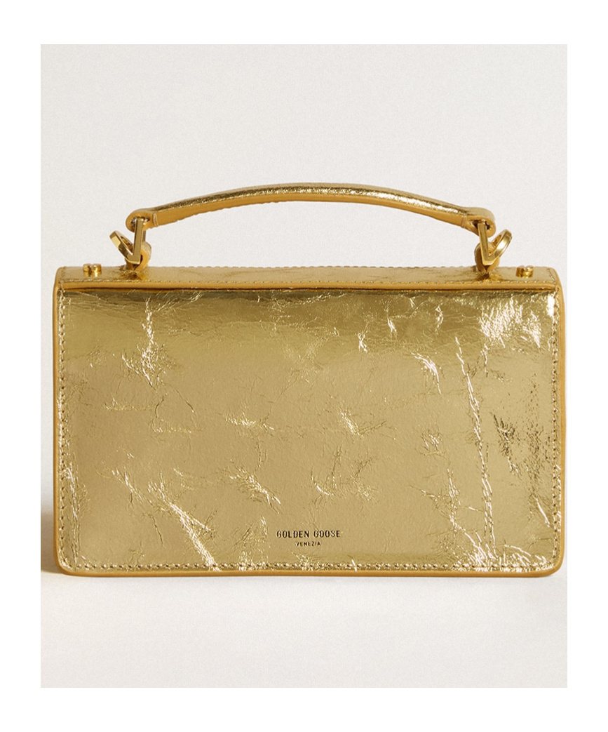 Golden Goose Small Venezia Crossbody Bag In Nude