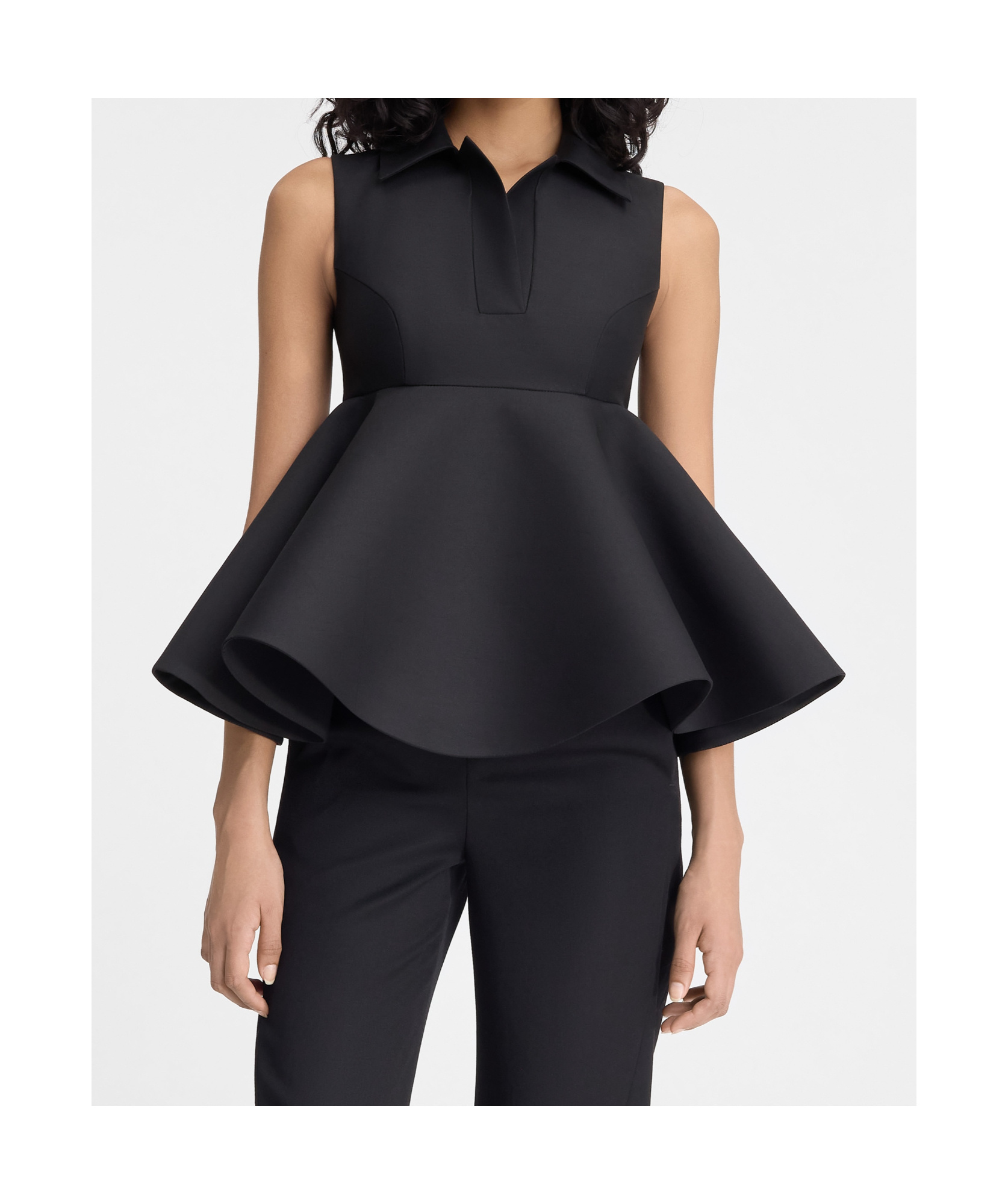 Shop Jacquemus Spalla Blouse In Black