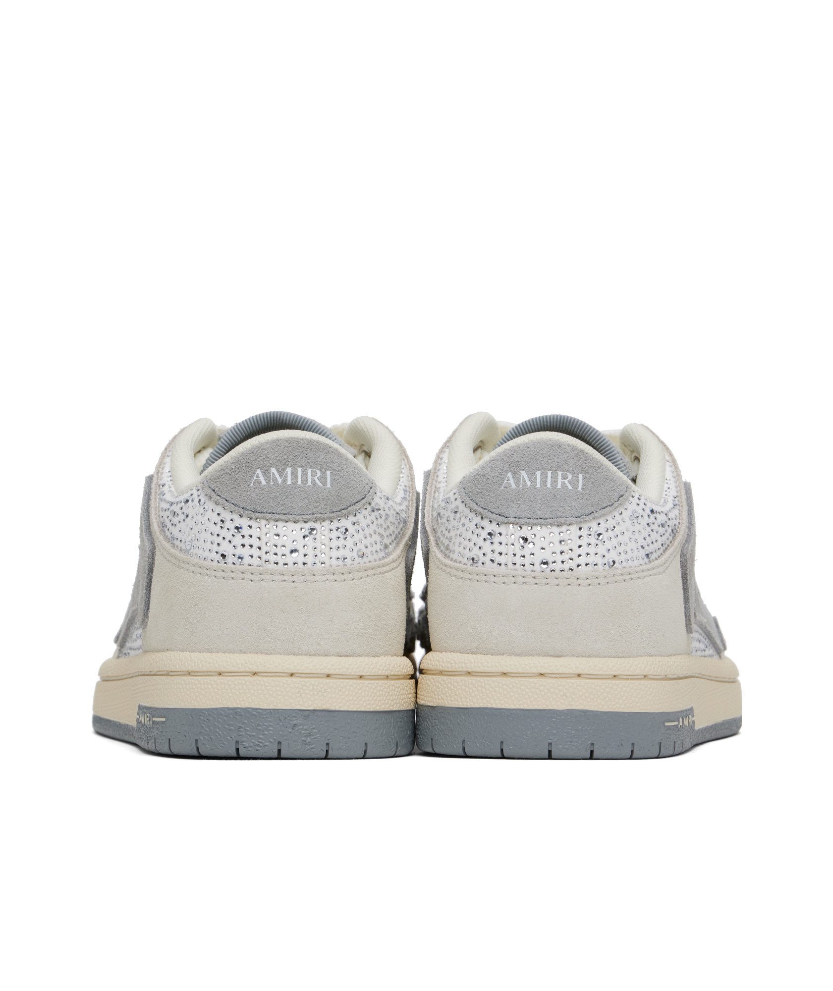 Amiri Round Toe Sneakers In Birch