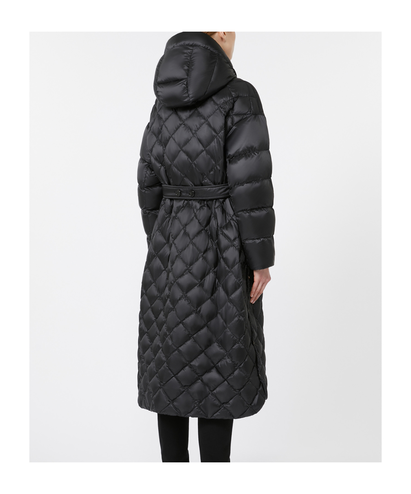 Max Mara The Cube Trepar Down Jacket In Black