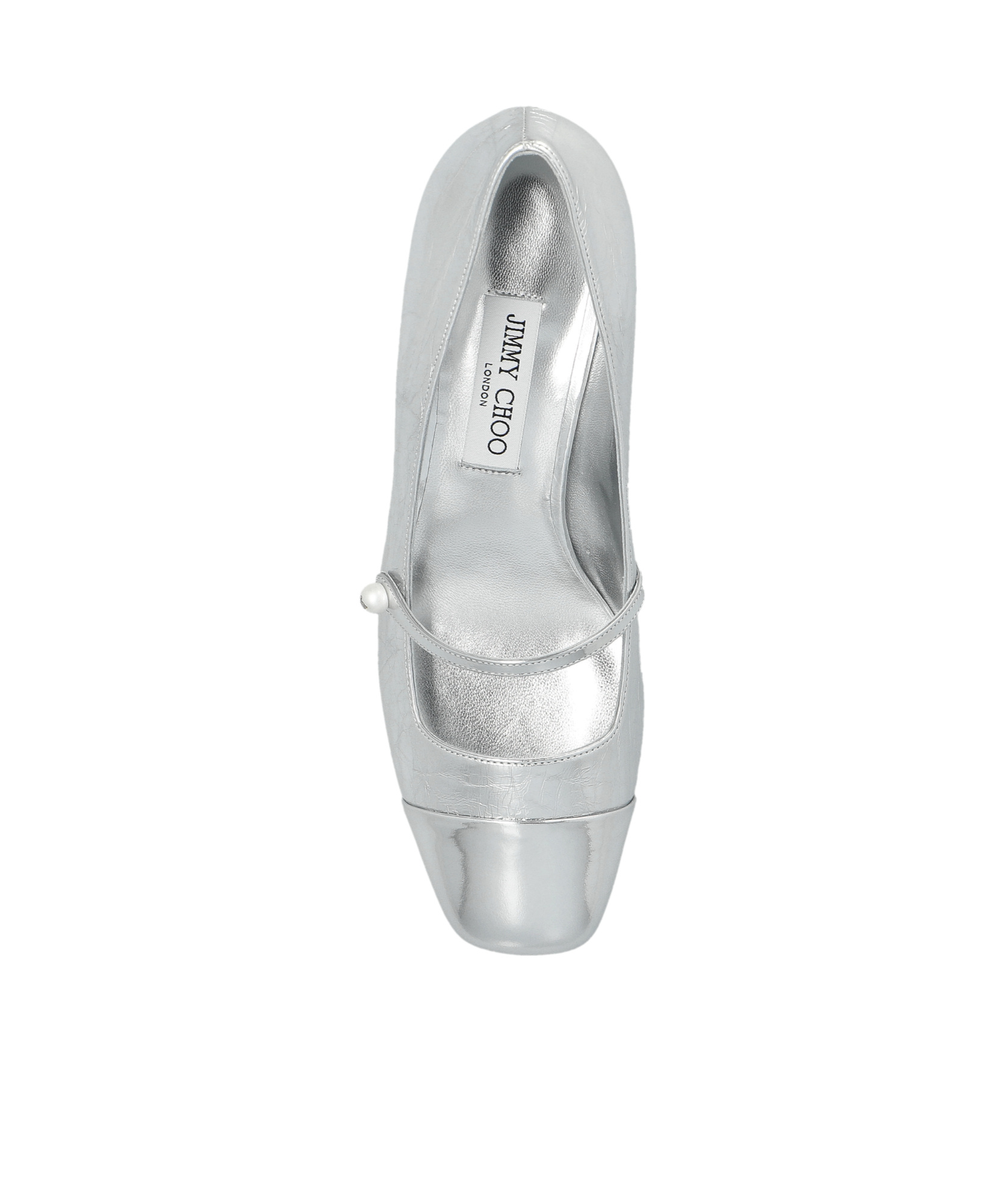Jimmy Choo 45 Elisa Square Toe Pumps In White