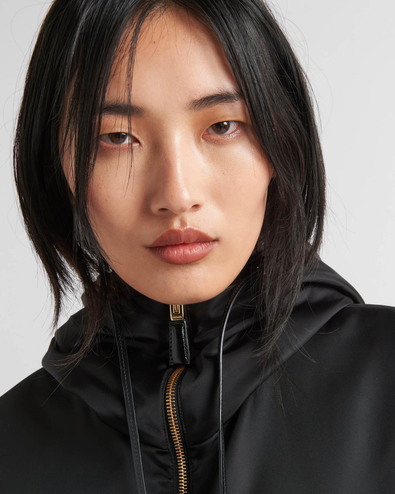 Prada Re-nylon Vest In Black