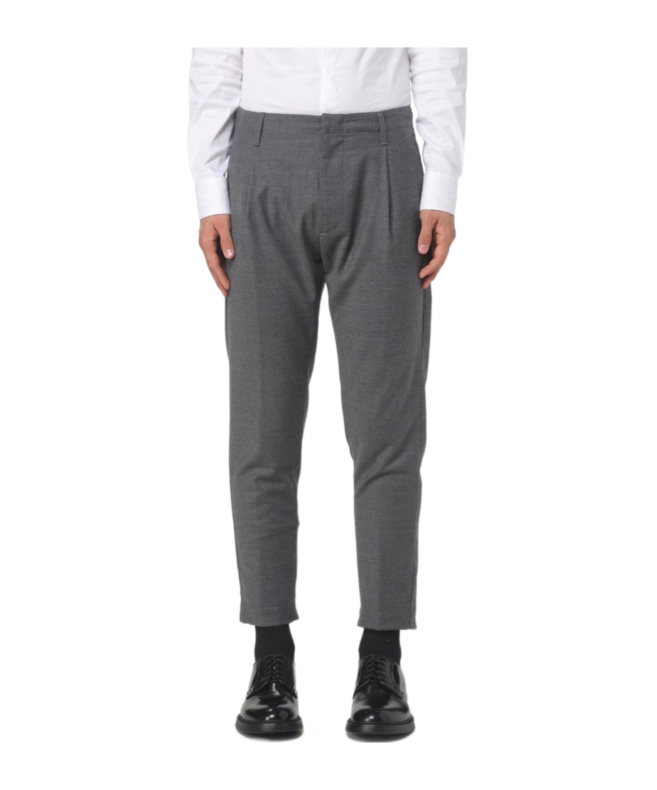 Dondup Belt Loop Casual Pants In Multi