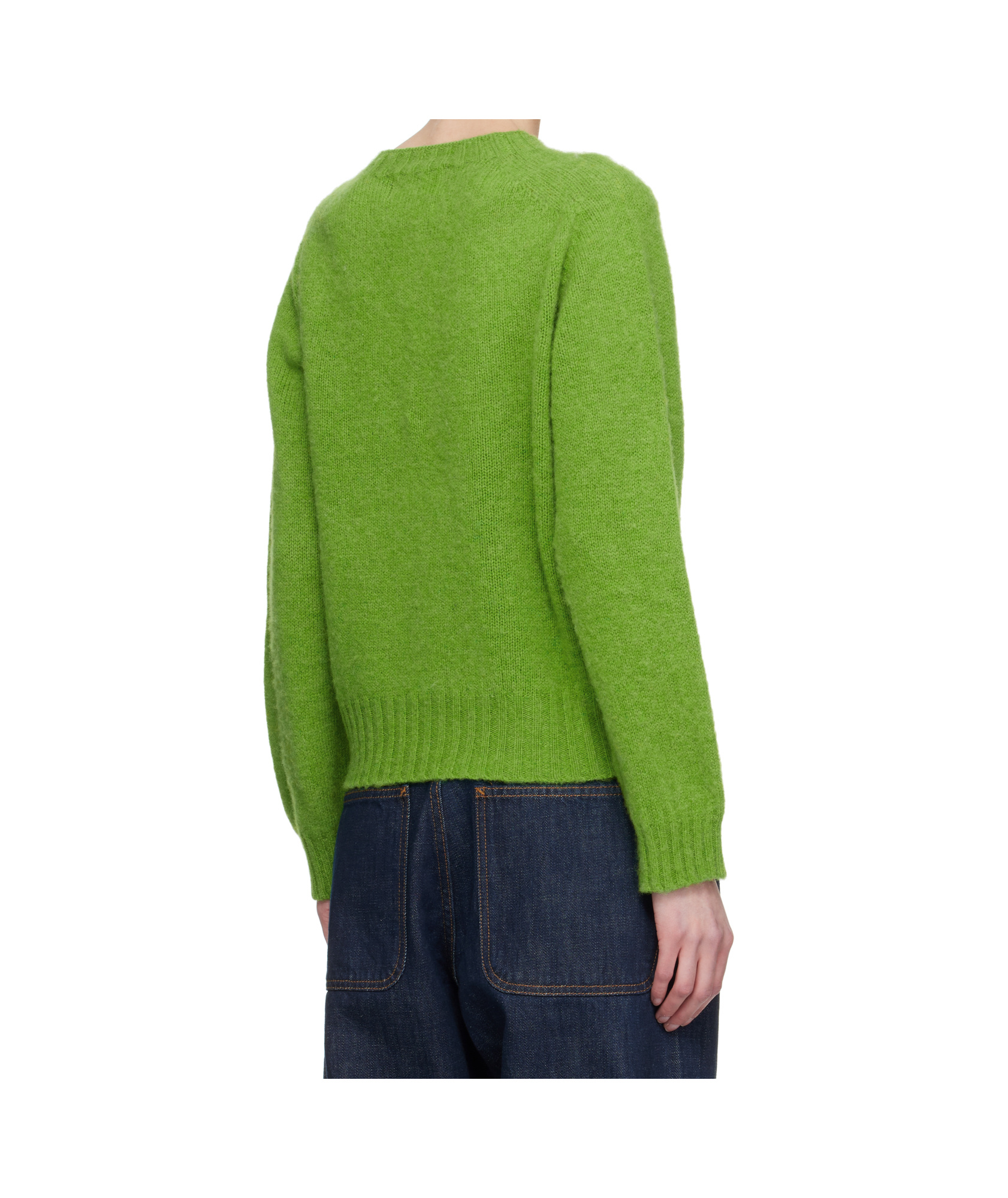 Ymc You Must Create Ssense Exclusive Green Jets Sweater In Green