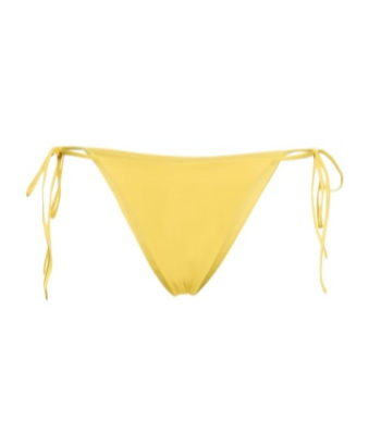 Magda Butrym Low-rise Bikini Swimsuit In Yellow