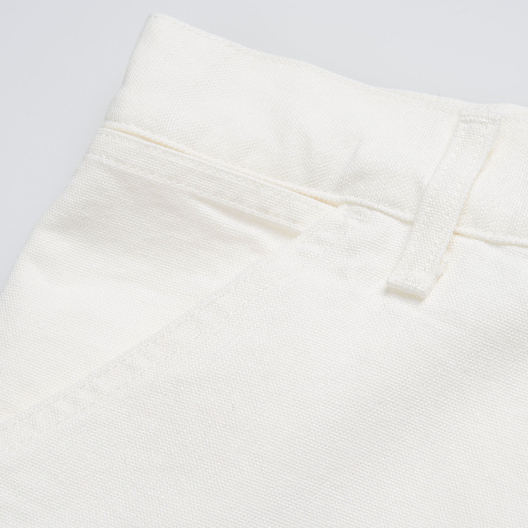 Carhartt Single Knee Shorts In White