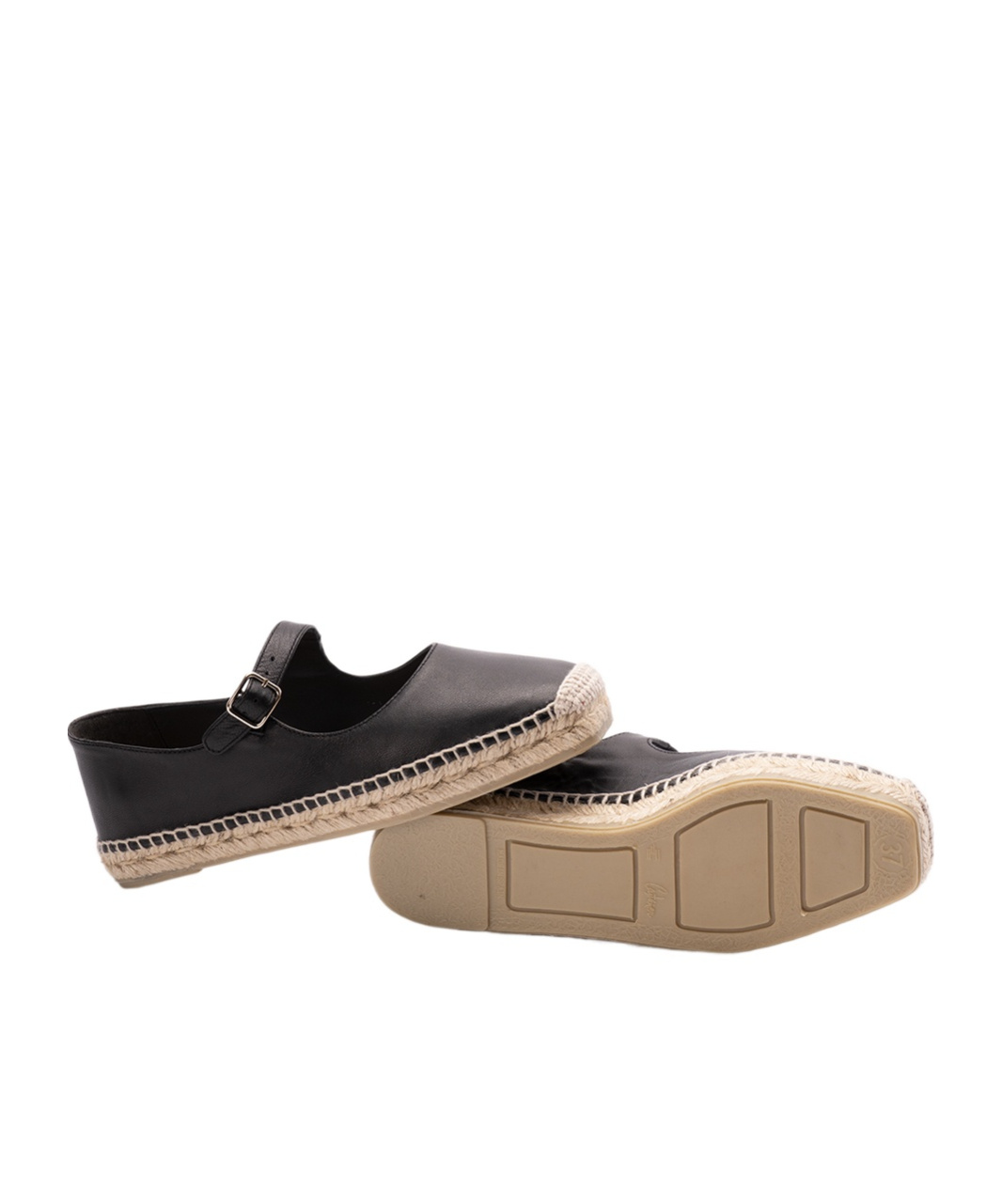 Castaã±er Castañer Padua Round Toe Espadrilles In Black