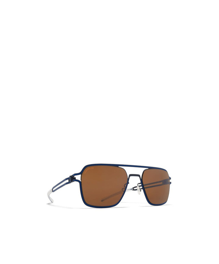 Mykita Riku Navigator-frame Sunglasses In Brown