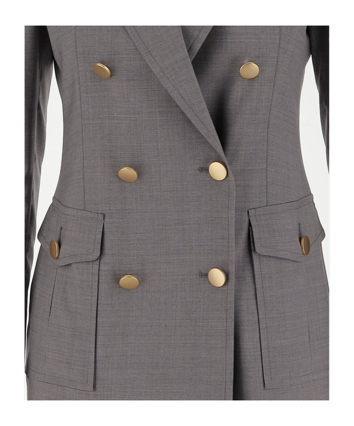 Tagliatore Double-breasted Stretch Wool Jacket