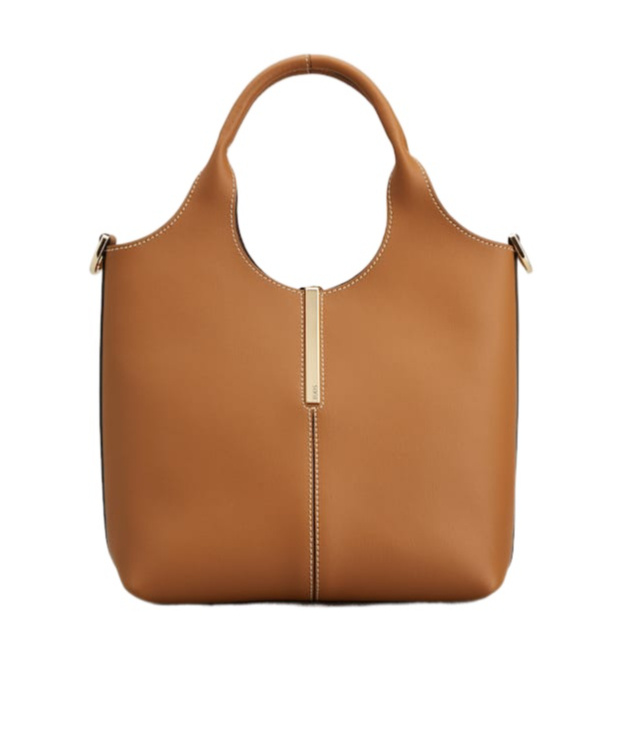 Tod's Top Handle Shoulder Bag In Brown