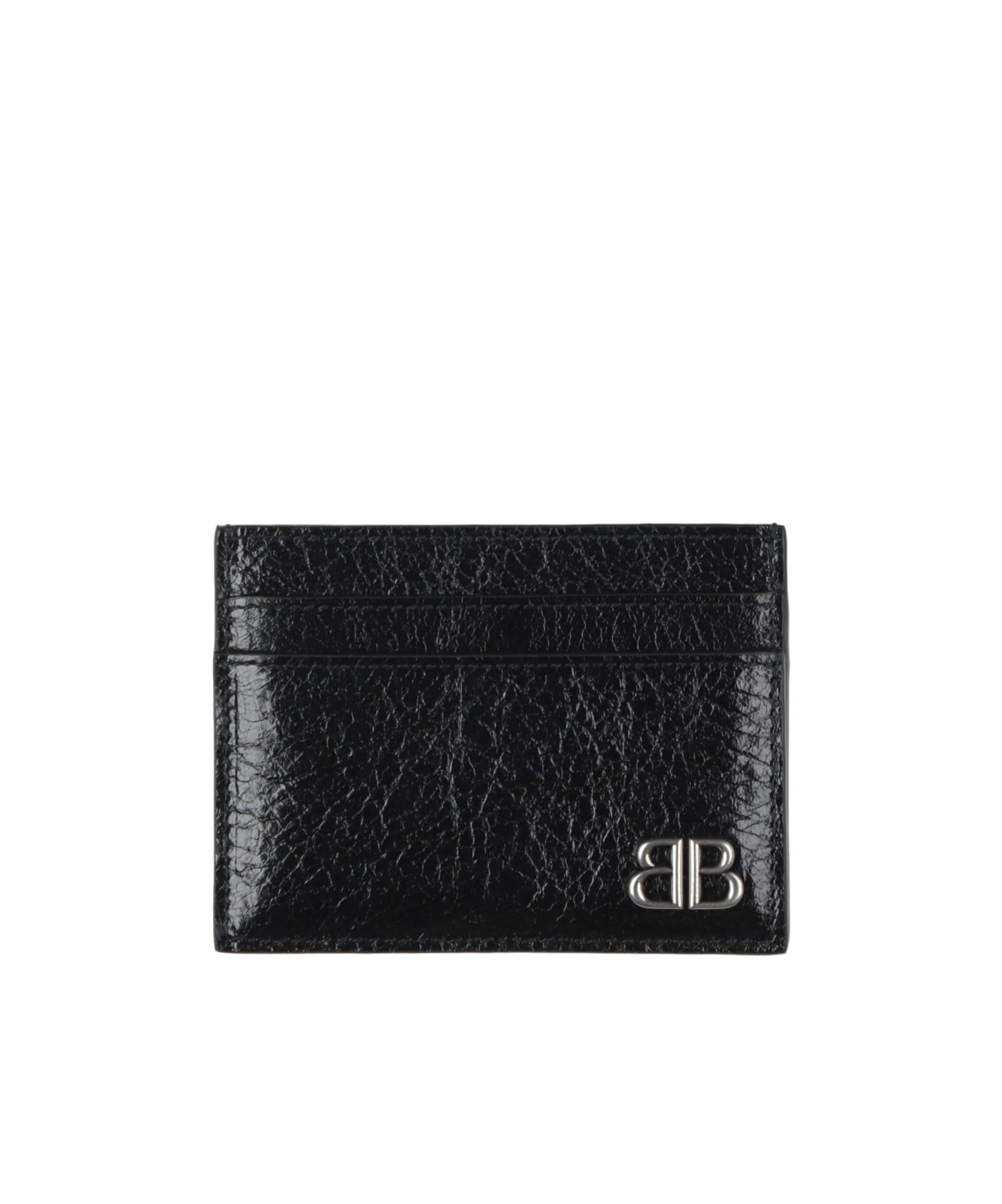 Balenciaga Solid Color Cardholders In Black