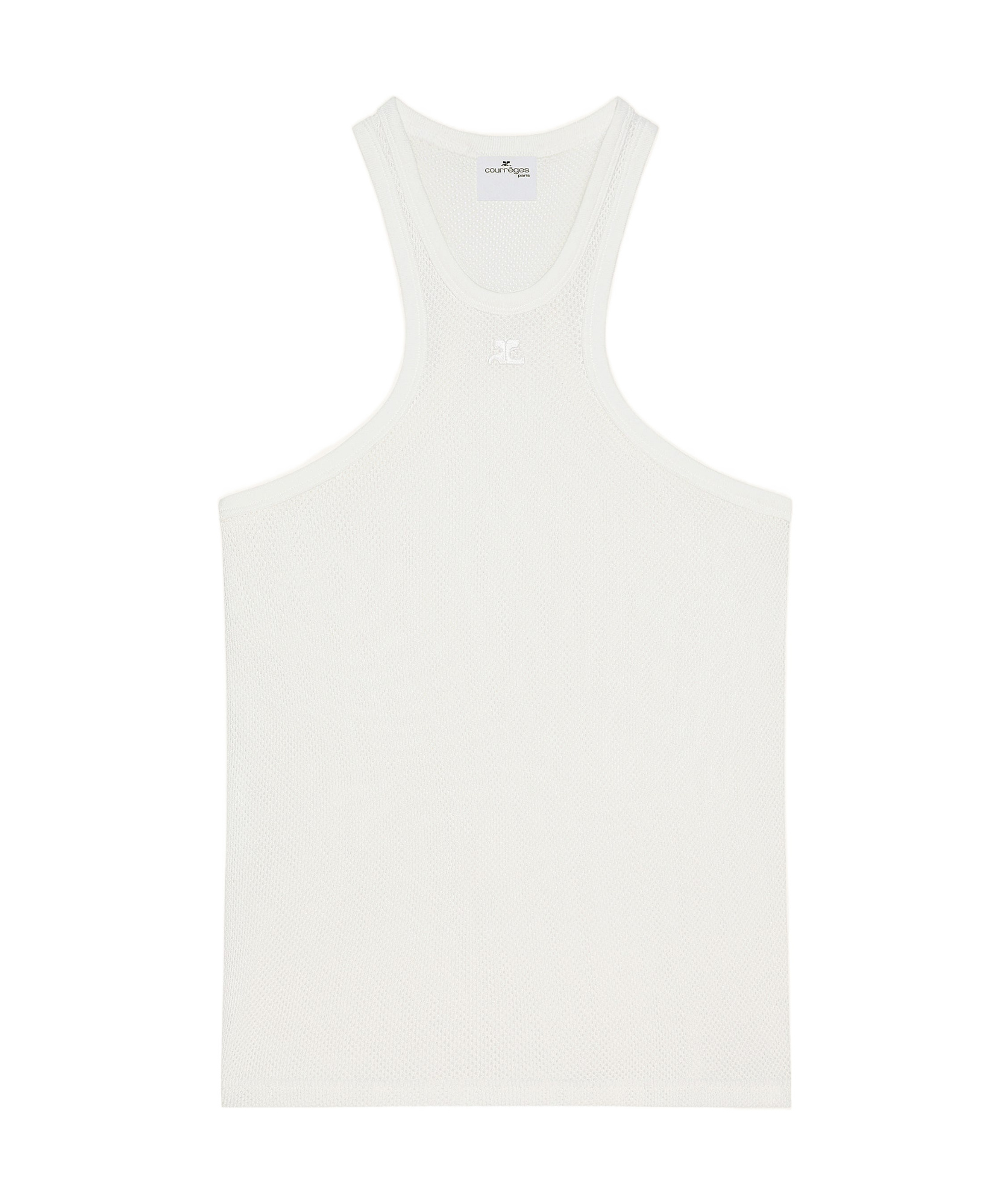 Courrèges Mesh Tank Top