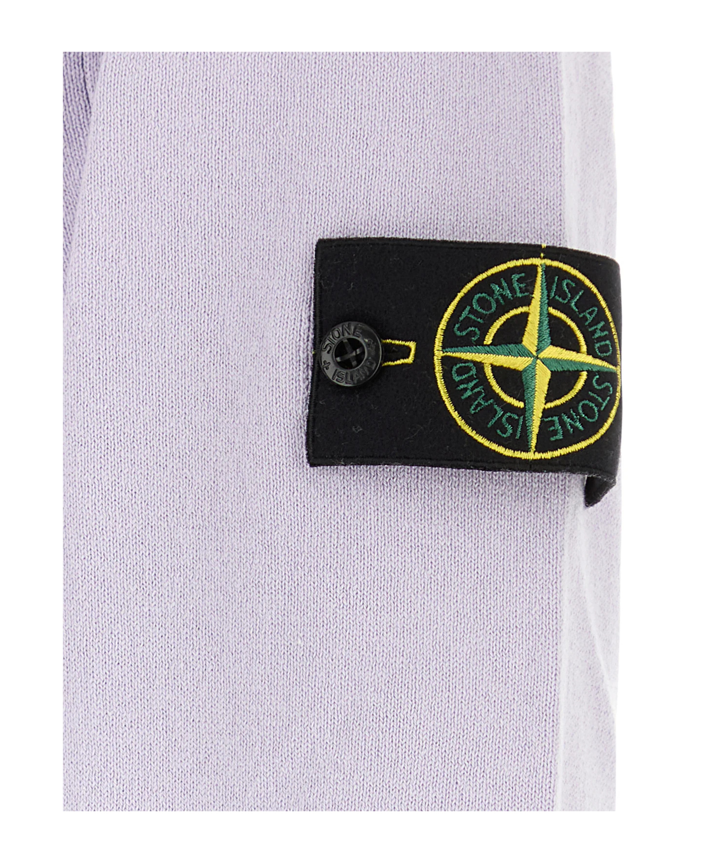 Stone Island Compass-motif Jersey-fleece Sweatshirt