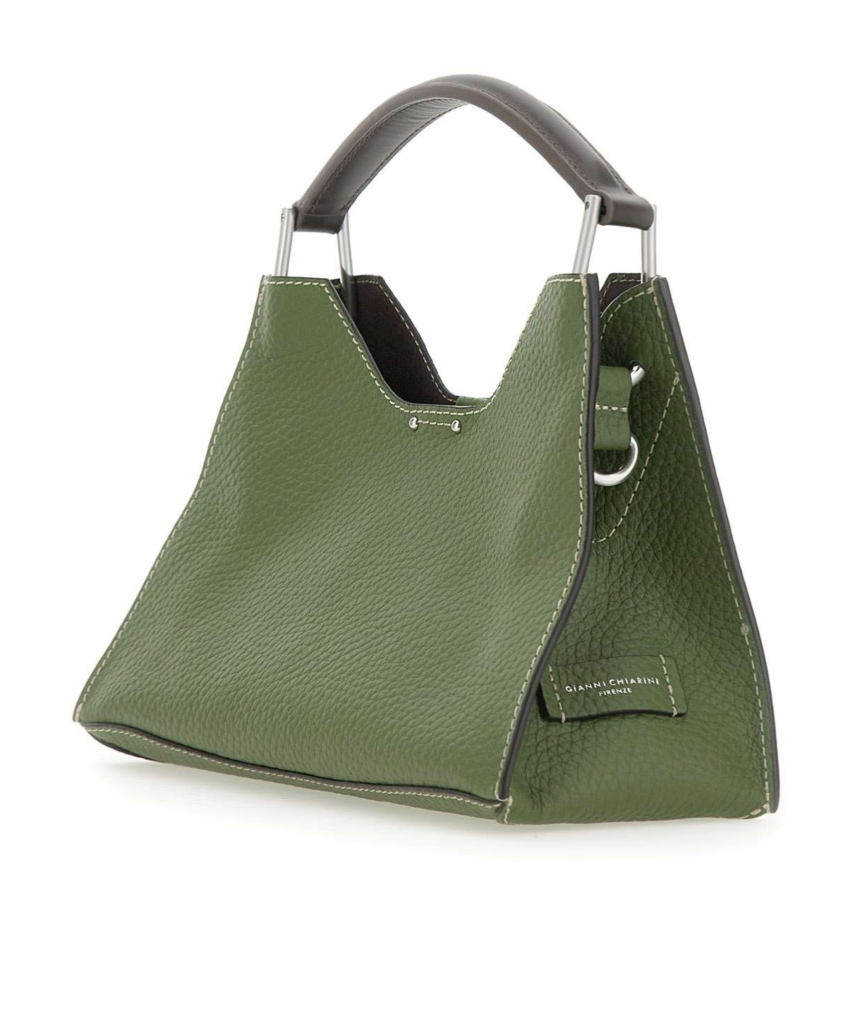 Gianni Chiarini Aurora Top Handle Bag In Green