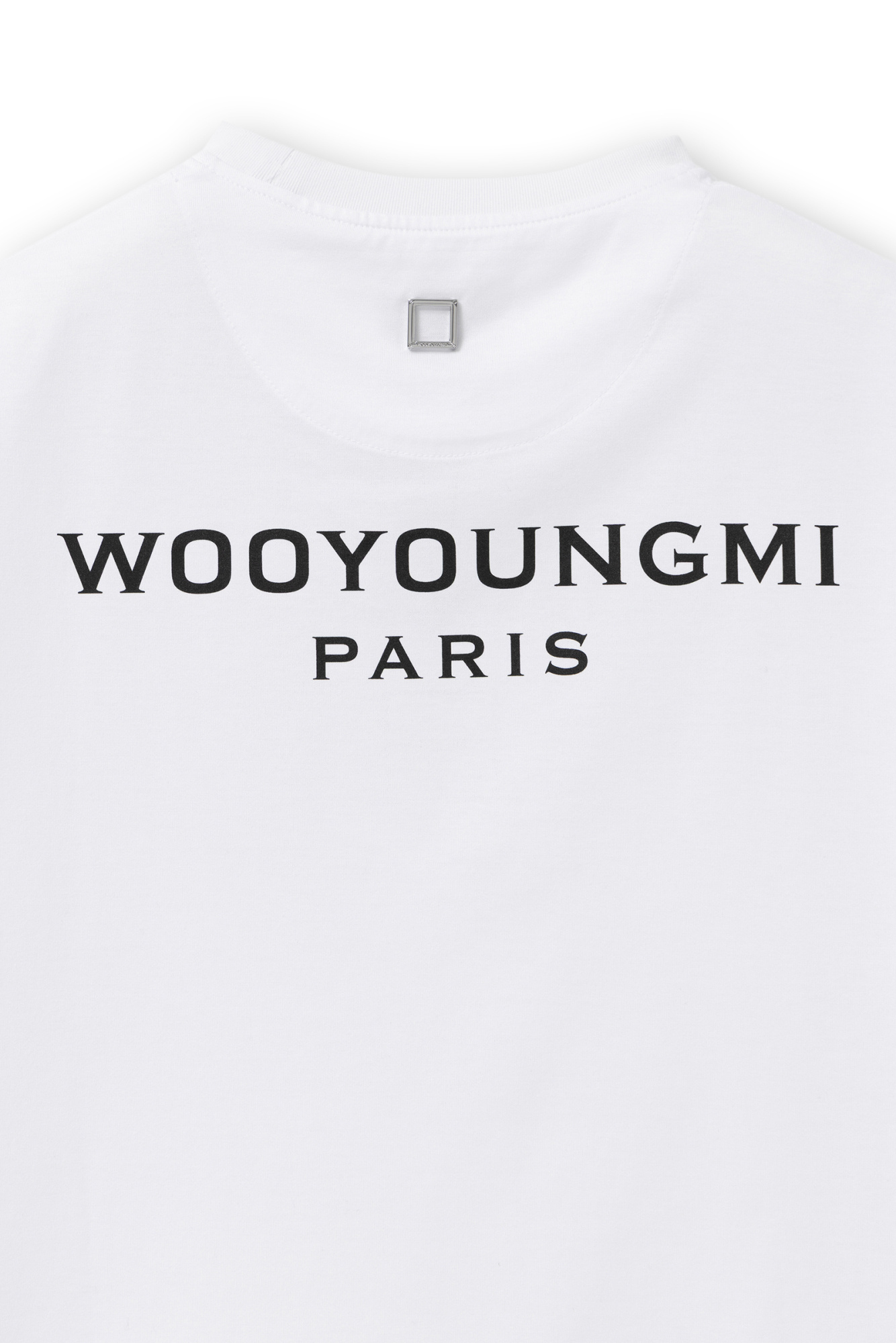 Wooyoungmi Graphic Short-sleeved T-shirt In White