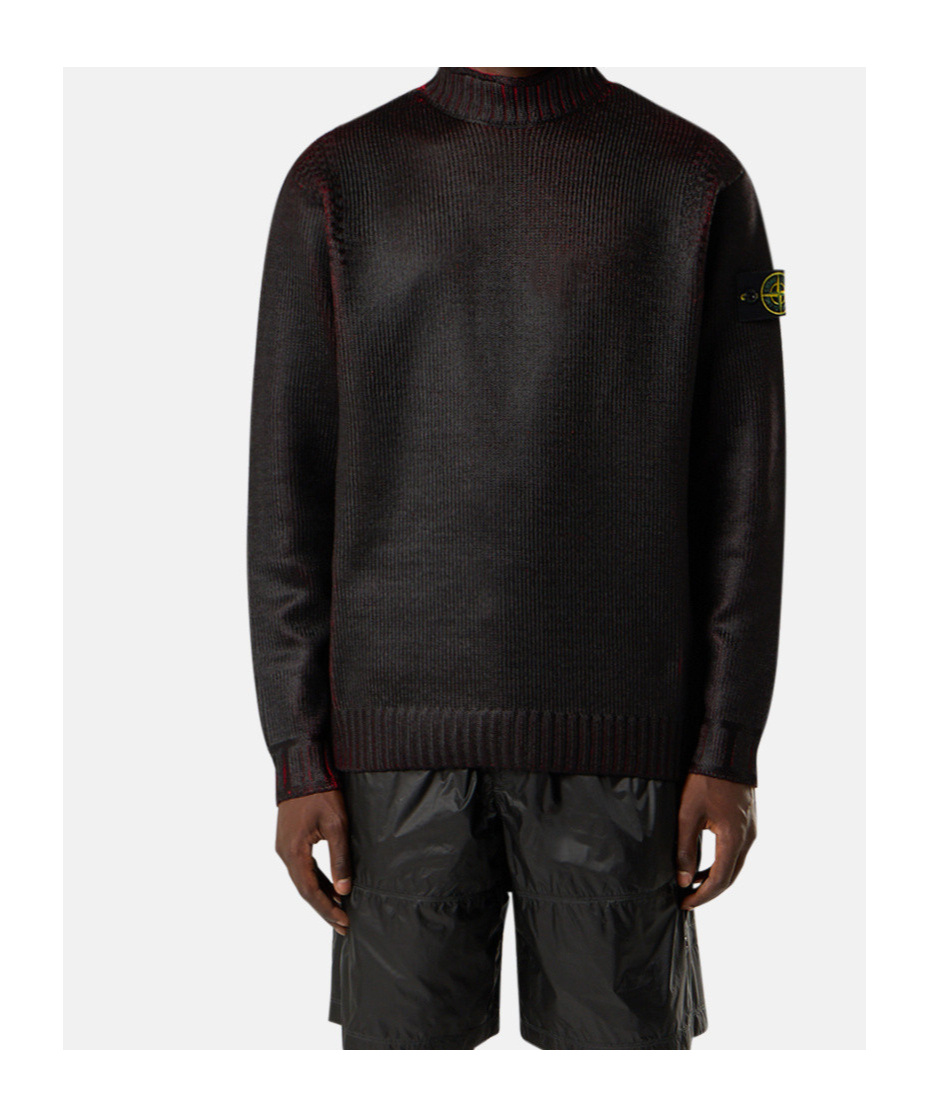 Stone Island 5100066 Polyester With Sublimatic Print In Black
