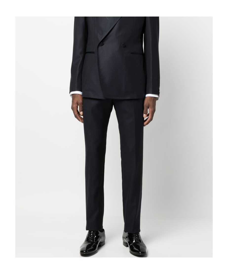 Tagliatore Montecarlo Mid-rise Tailored Trousers In Black