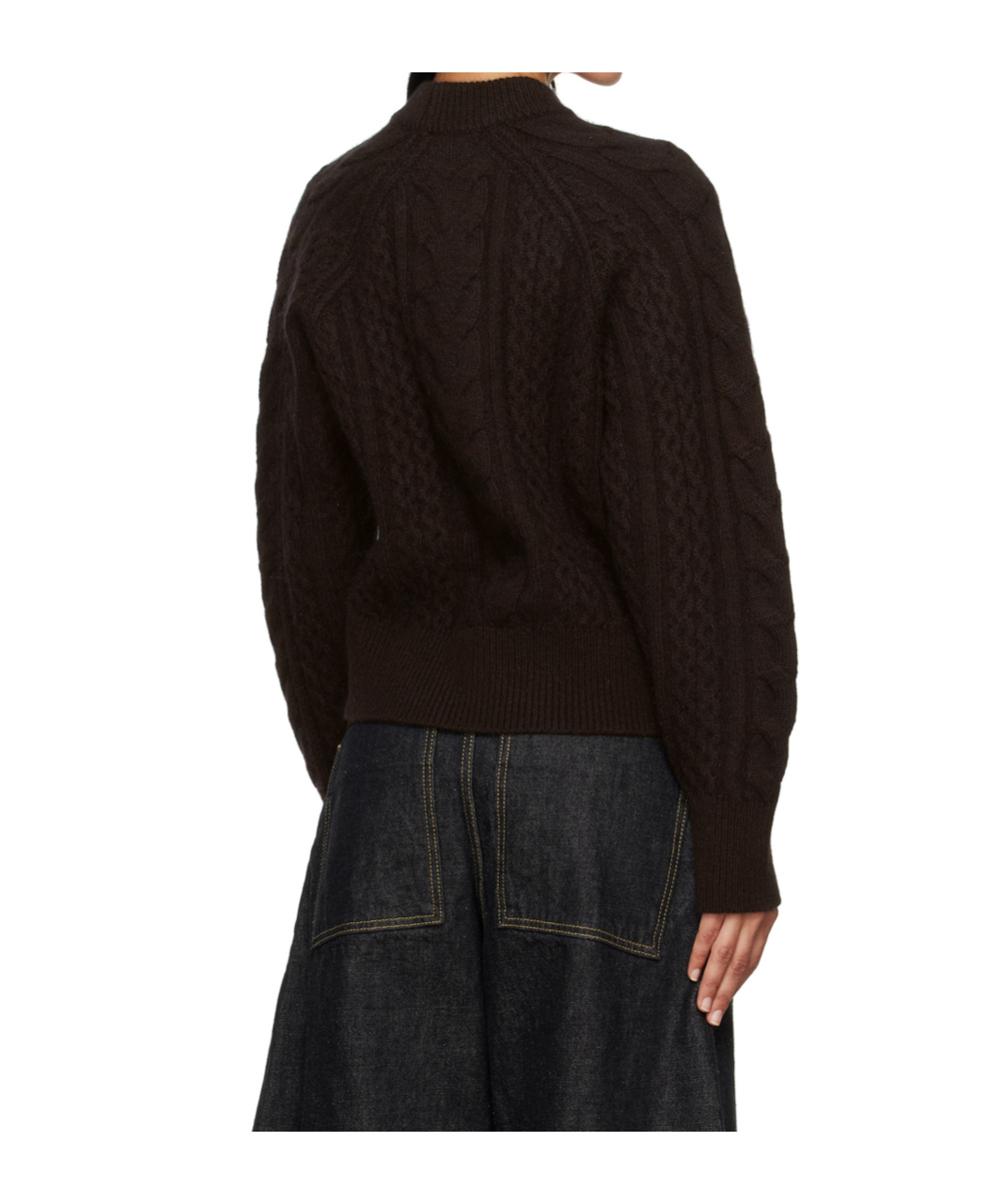 Studio Nicholson Crewneck Sweater In Black