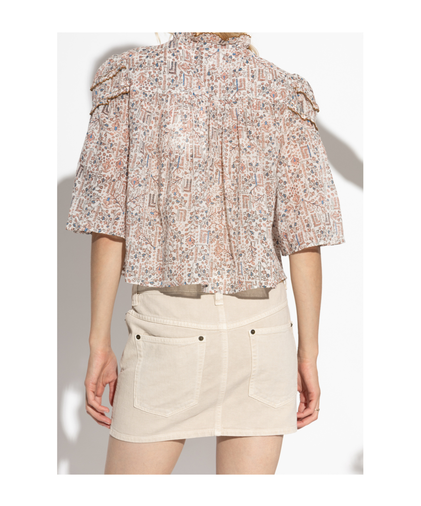 Isabel Marant Étoile Carmen Blouse In Multi