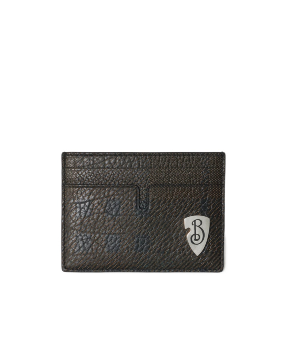 BURBERRY BURBERRY B-SHIELD CARD HOLDER