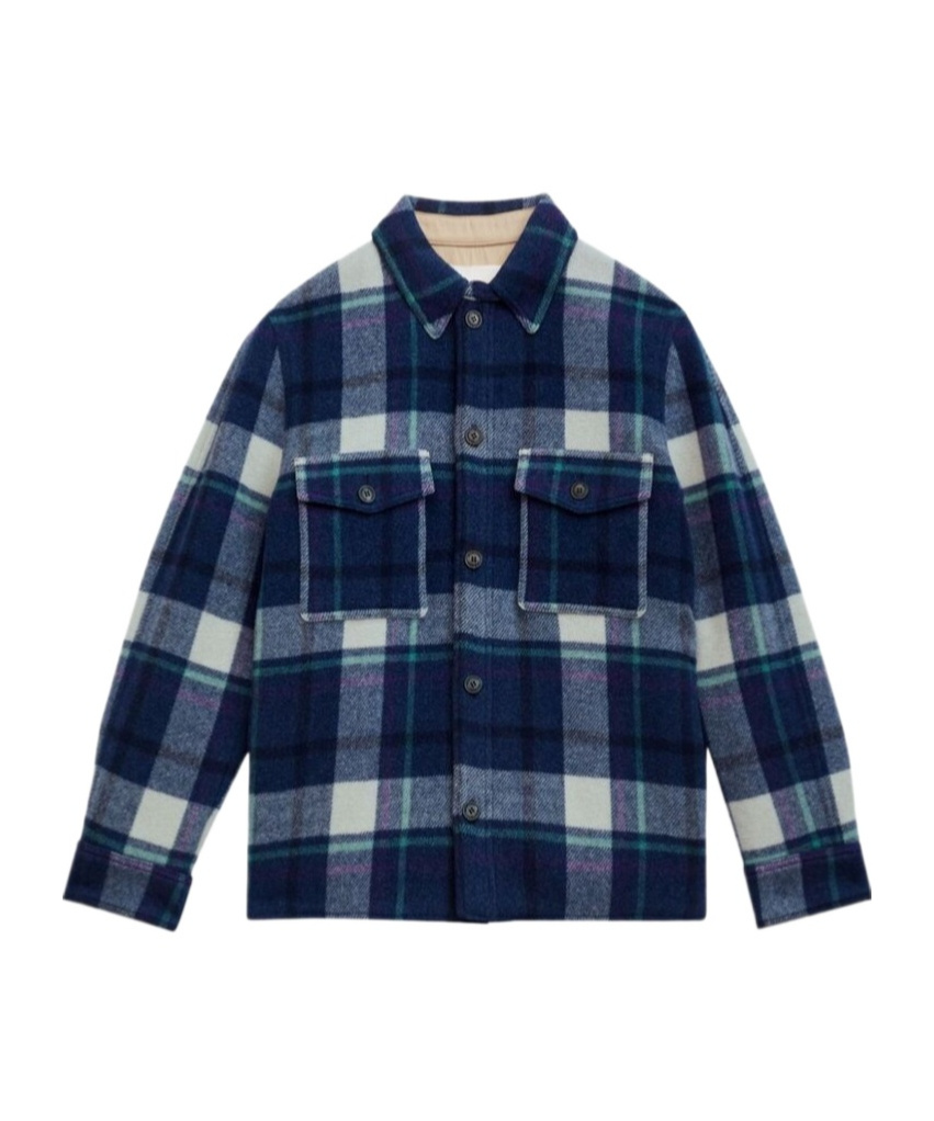 Isabel Marant Kalban Wool Blend Varsity Jacket In Black
