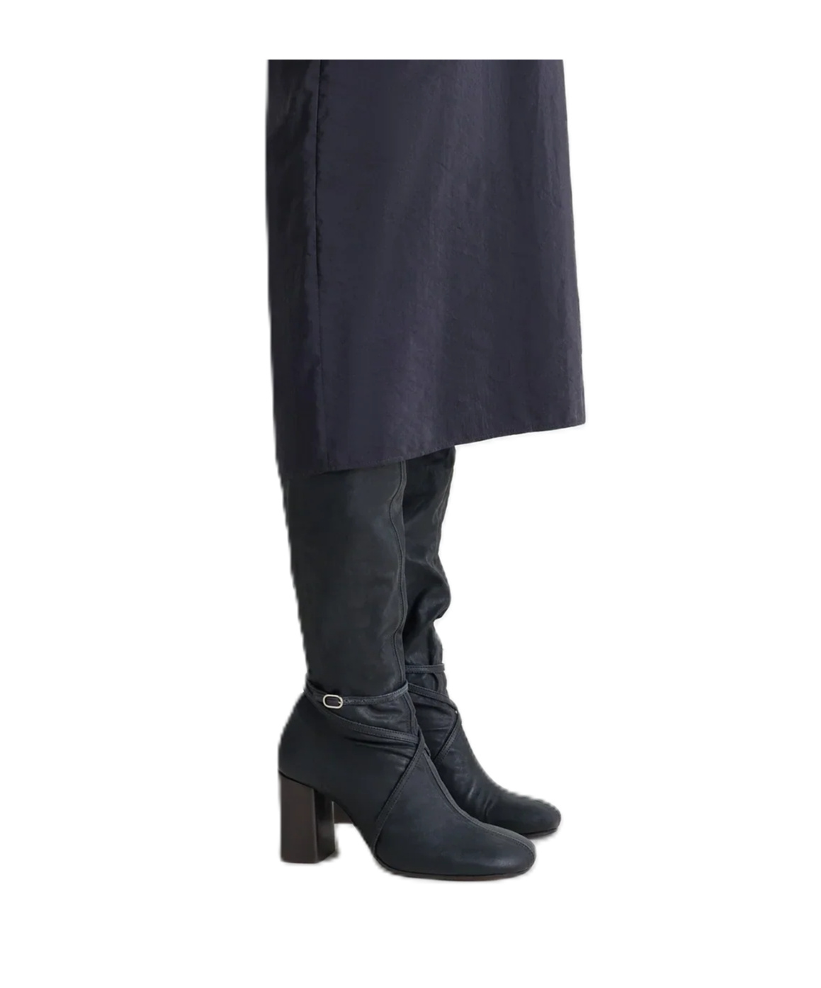 Lemaire 80mm Anatomic Boots In Black