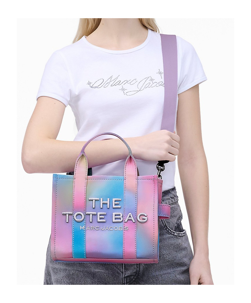 Marc Jacobs The Airbrush Small Tote Bag In Multi