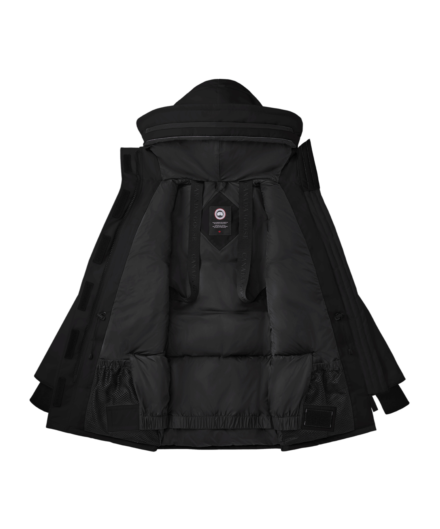 Canada Goose Expedition Parker Down Jacket In Black