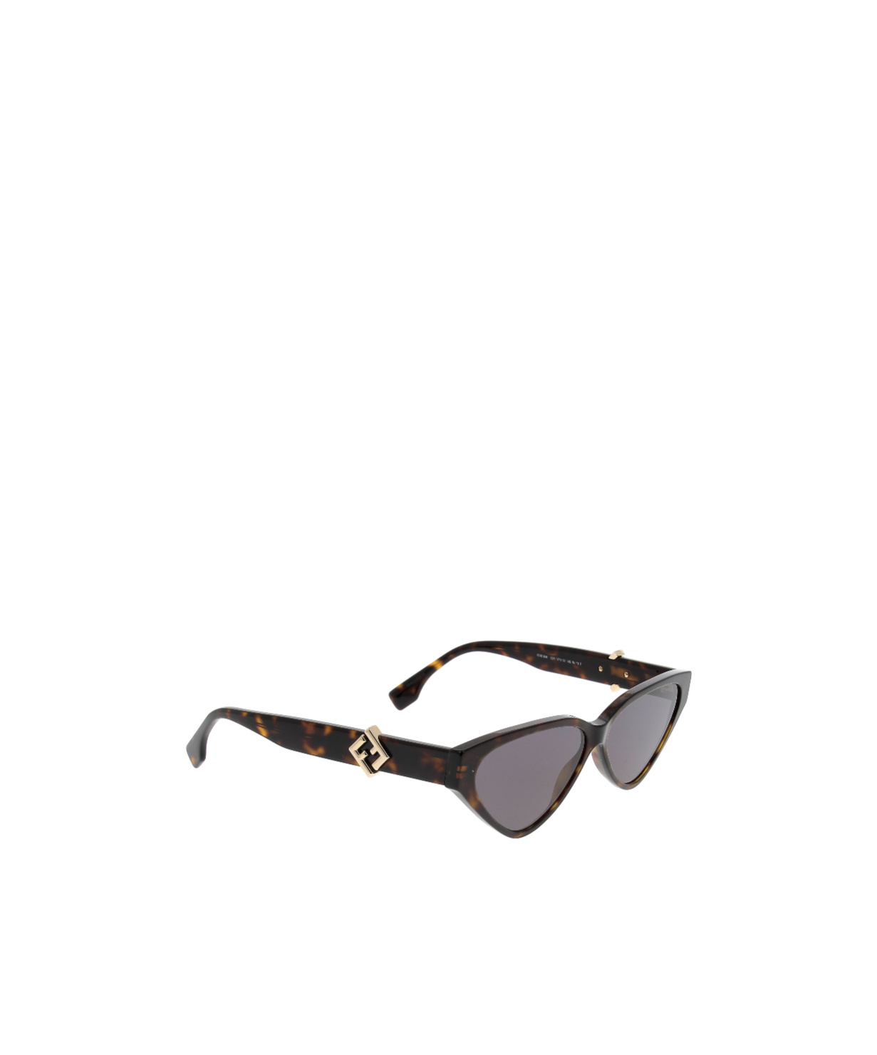Fendi Eyewear Cat Eye Frame Sunglasses In Brown