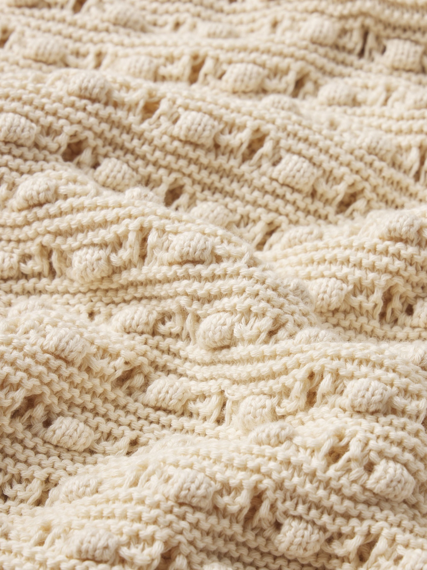 Frame Cotton Cardigan In Neutral