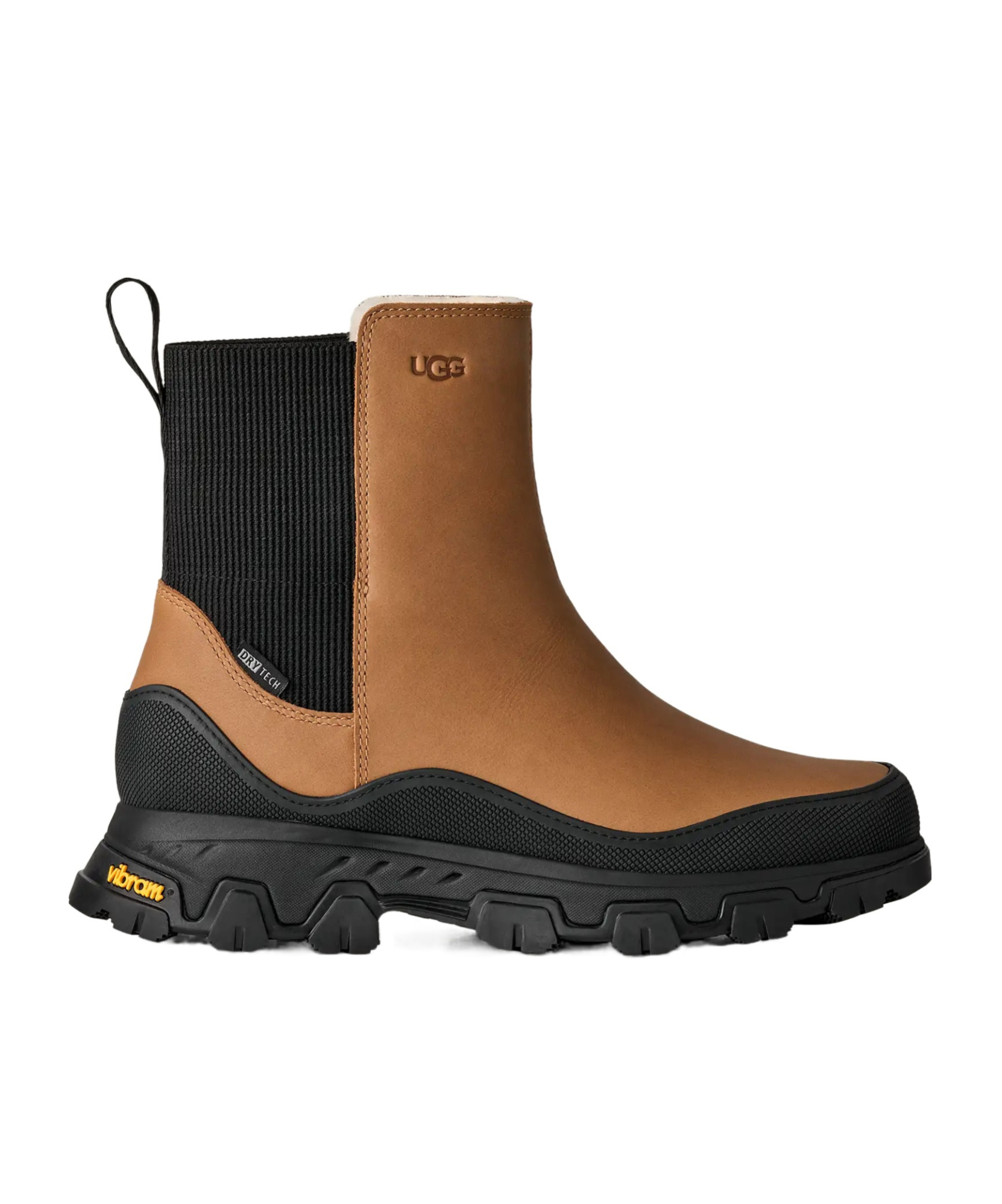 Ugg Round-toed Ankle Boots In Burgundy
