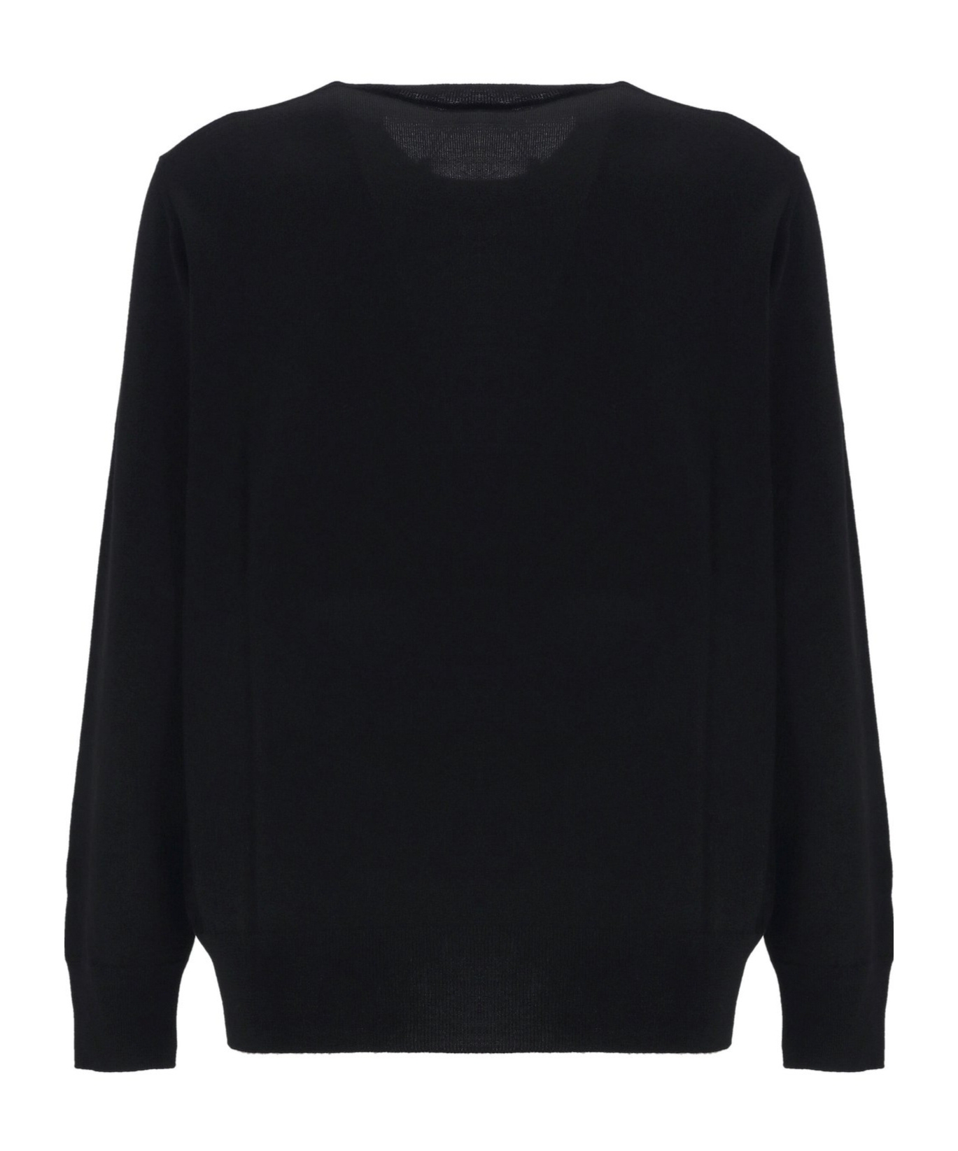 Etro Crew Neck Knitwear Sweater In Black