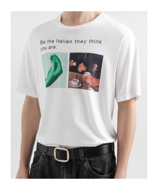 Dolce & Gabbana T-shirt Whit Maxi Print In White