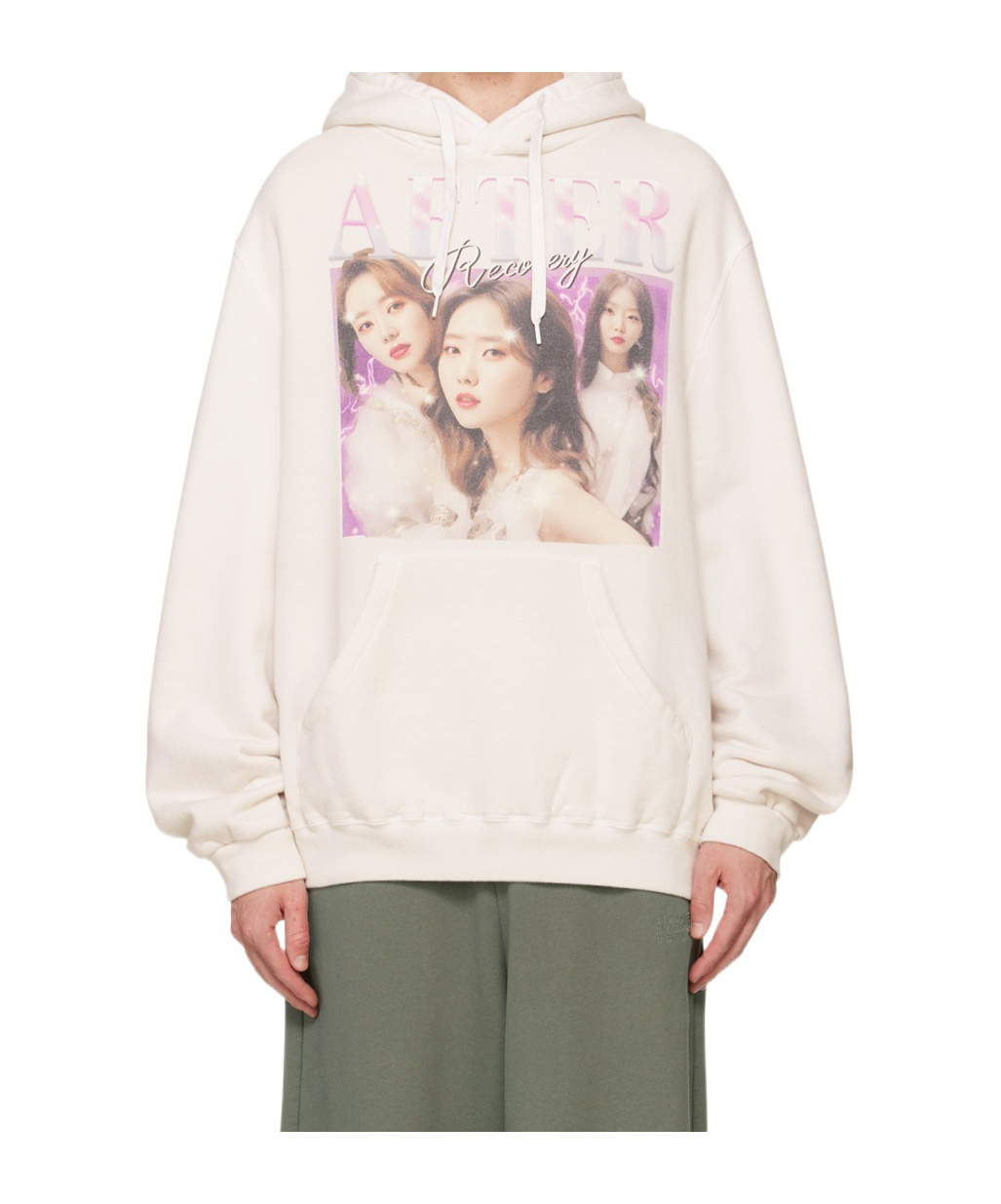 Doublet Before After Idol Hooded Hoodie In White