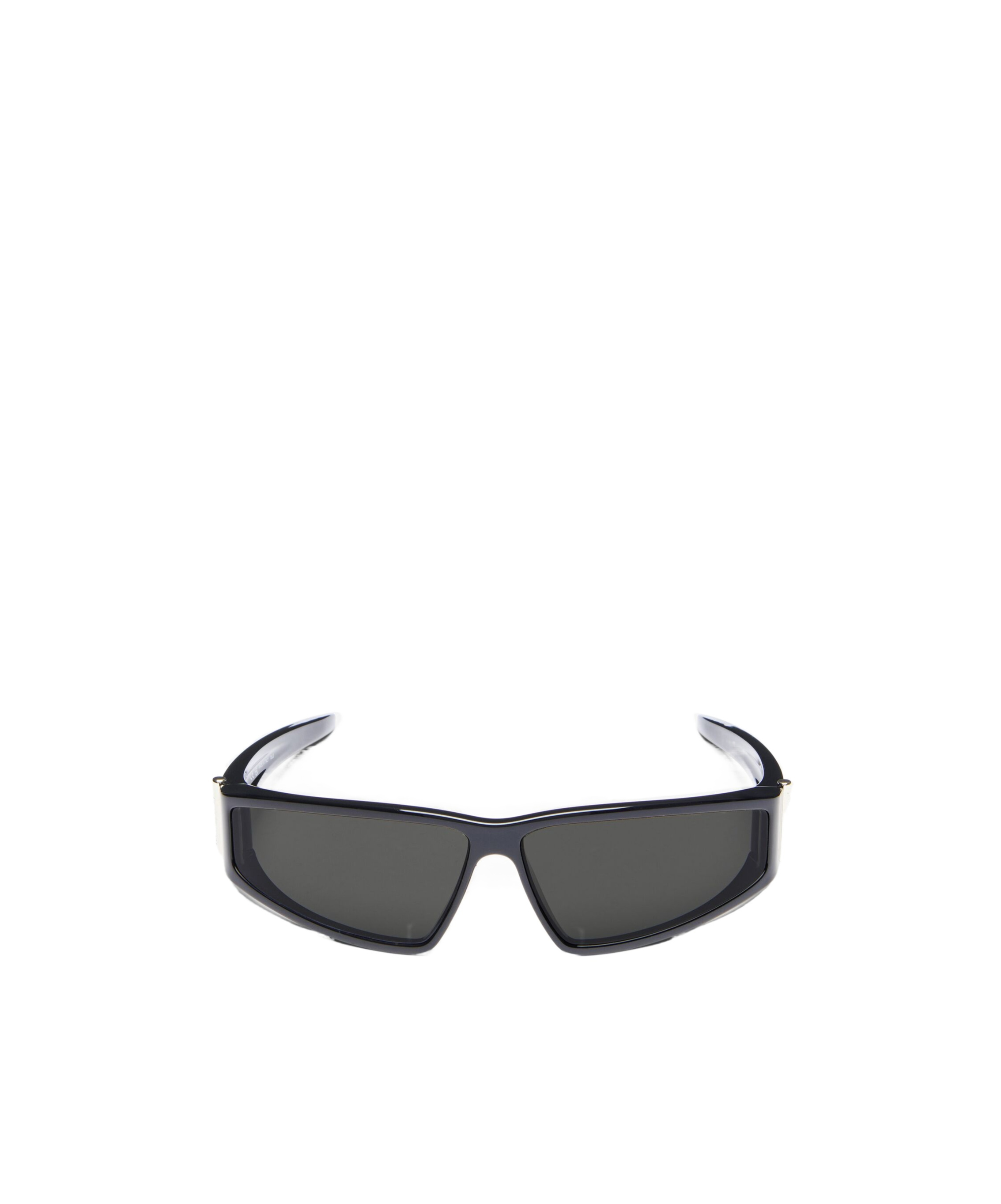 Alexander Mcqueen Geometric Frame Sunglasses In Black