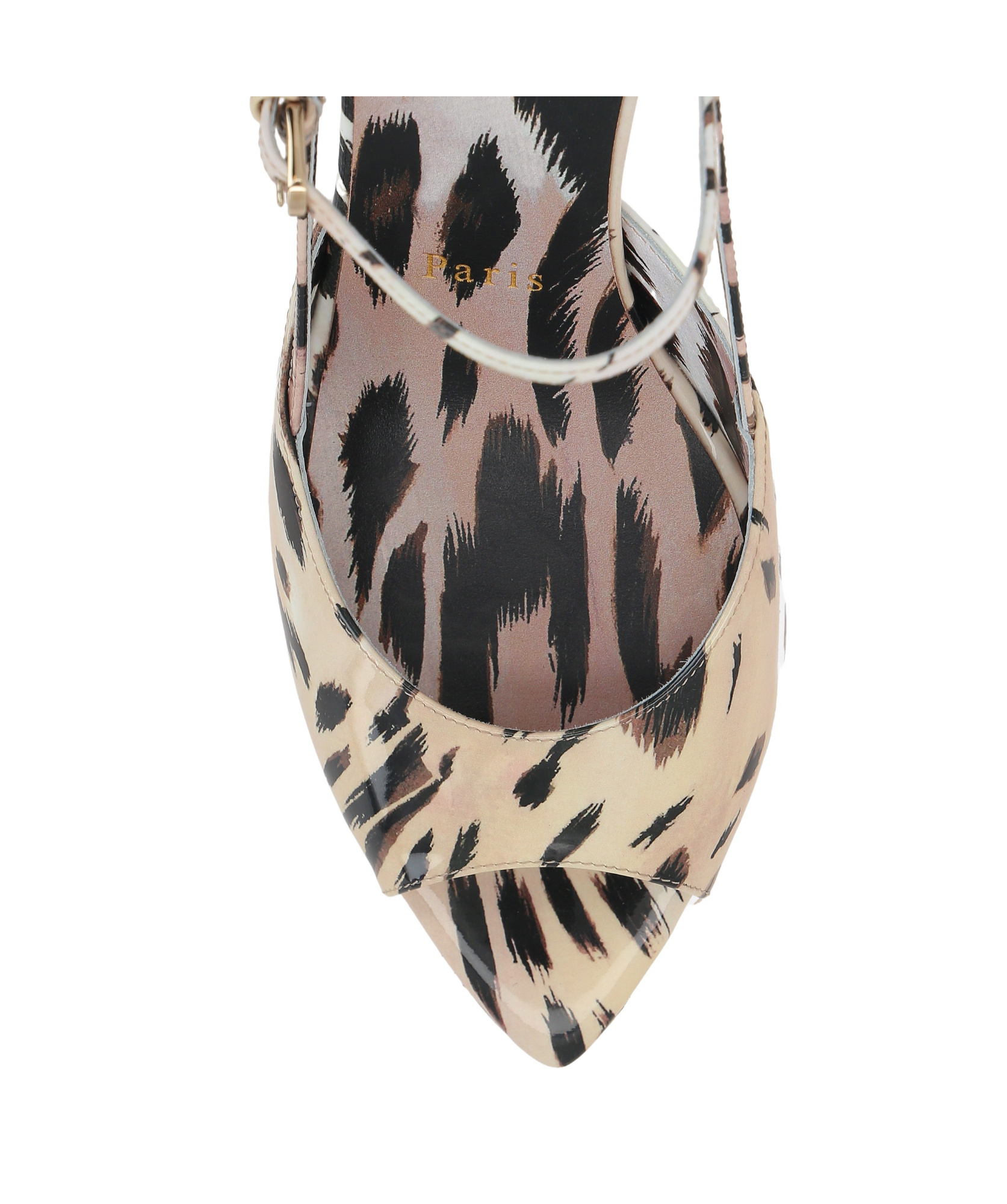 CHRISTIAN LOUBOUTIN POINTED HIGH HEEL SANDALS