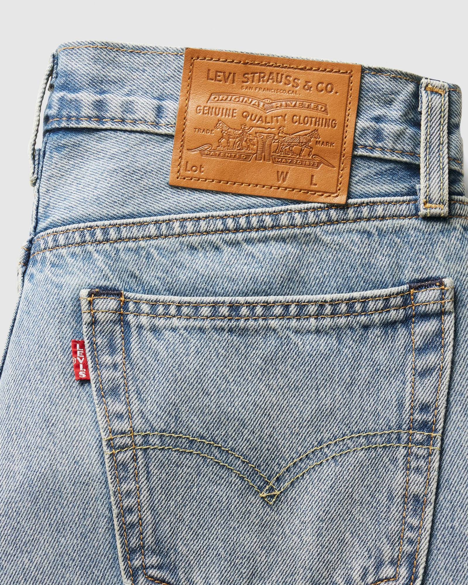 Levi's Loose Flared Jeans In Gray