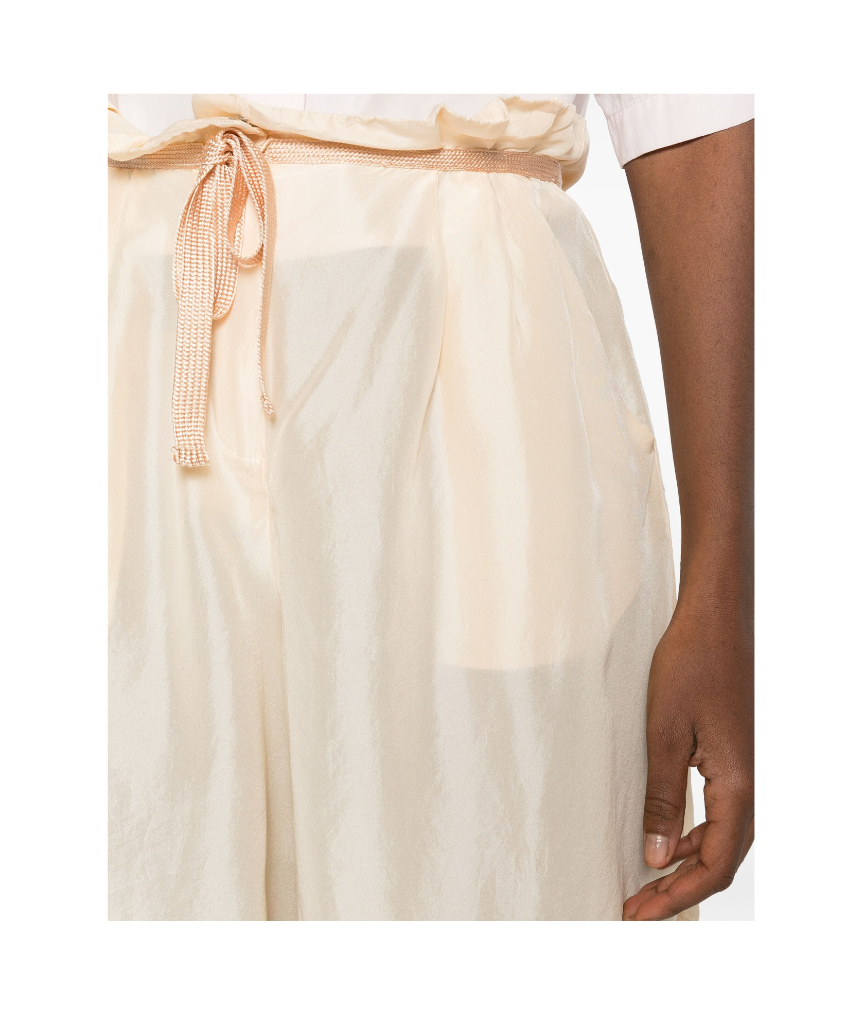 Shop Forte Forte Wide Leg Shorts