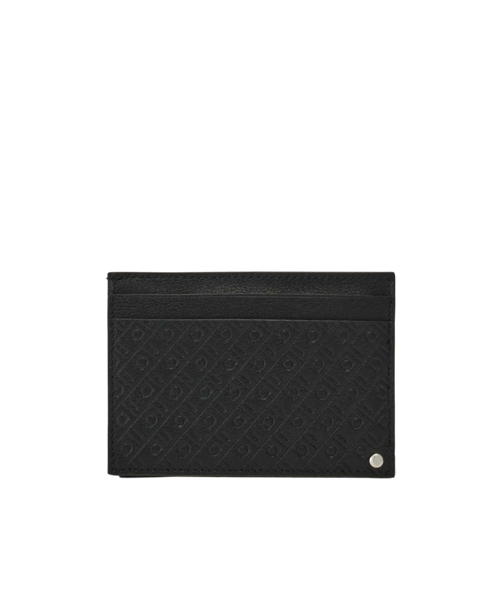 Ferragamo Lettering Credit Card Holder