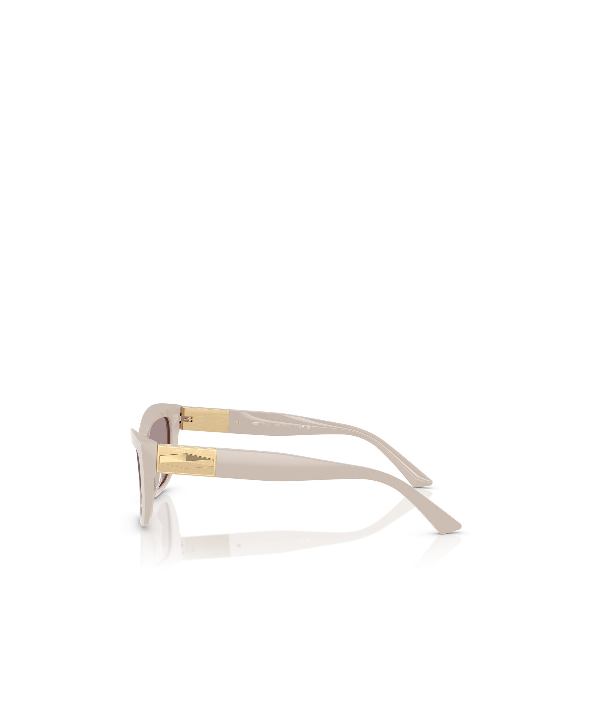 Jimmy Choo Eyewear Cat-eye Frame Sunglasses In Nude