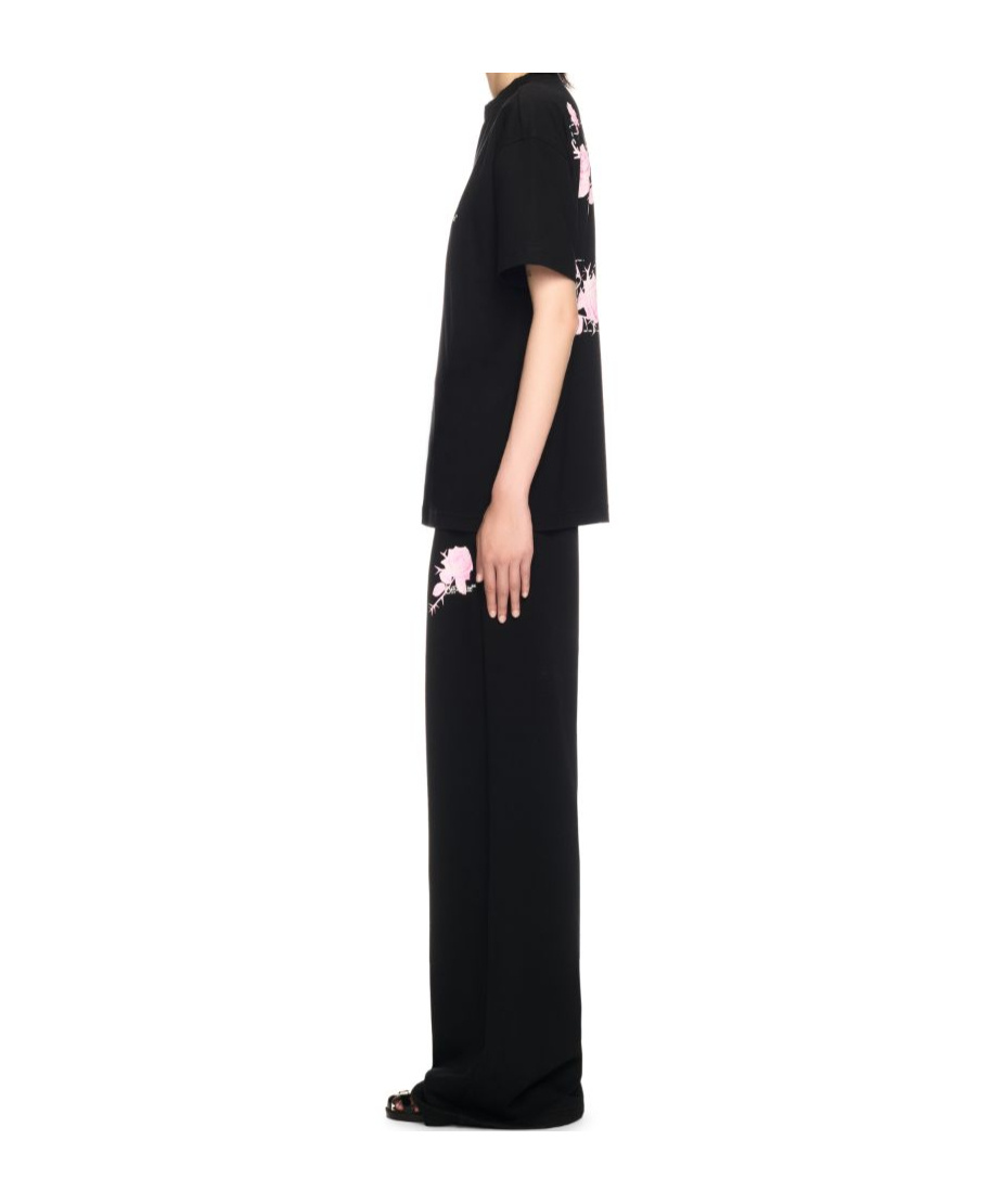 Off-white Roses Arrows Track Pants In Black