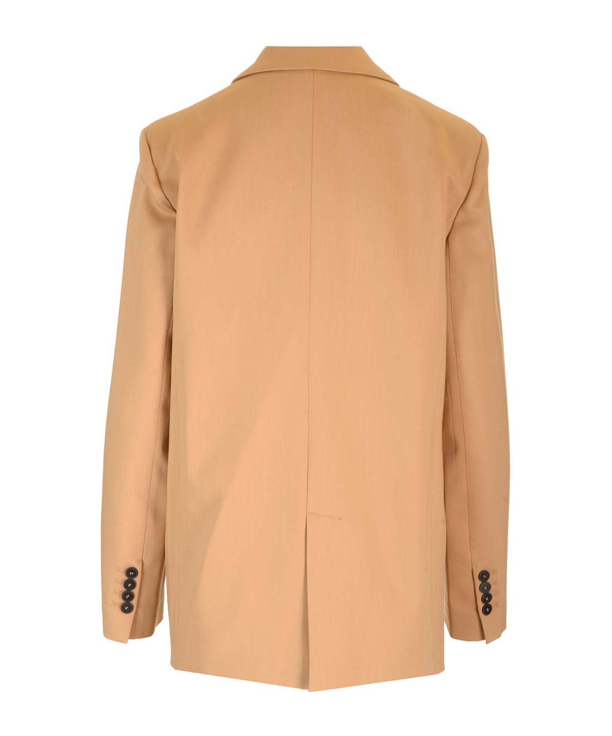 Forte Forte Long-sleeved Suit Jacket In Beige