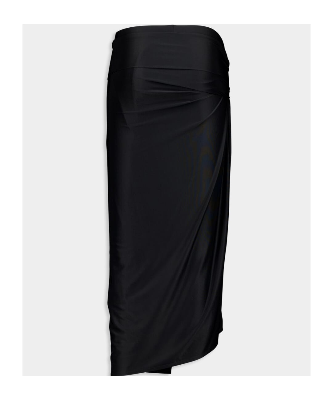 Shop Rabanne Jupe Maxi Skirt In Black