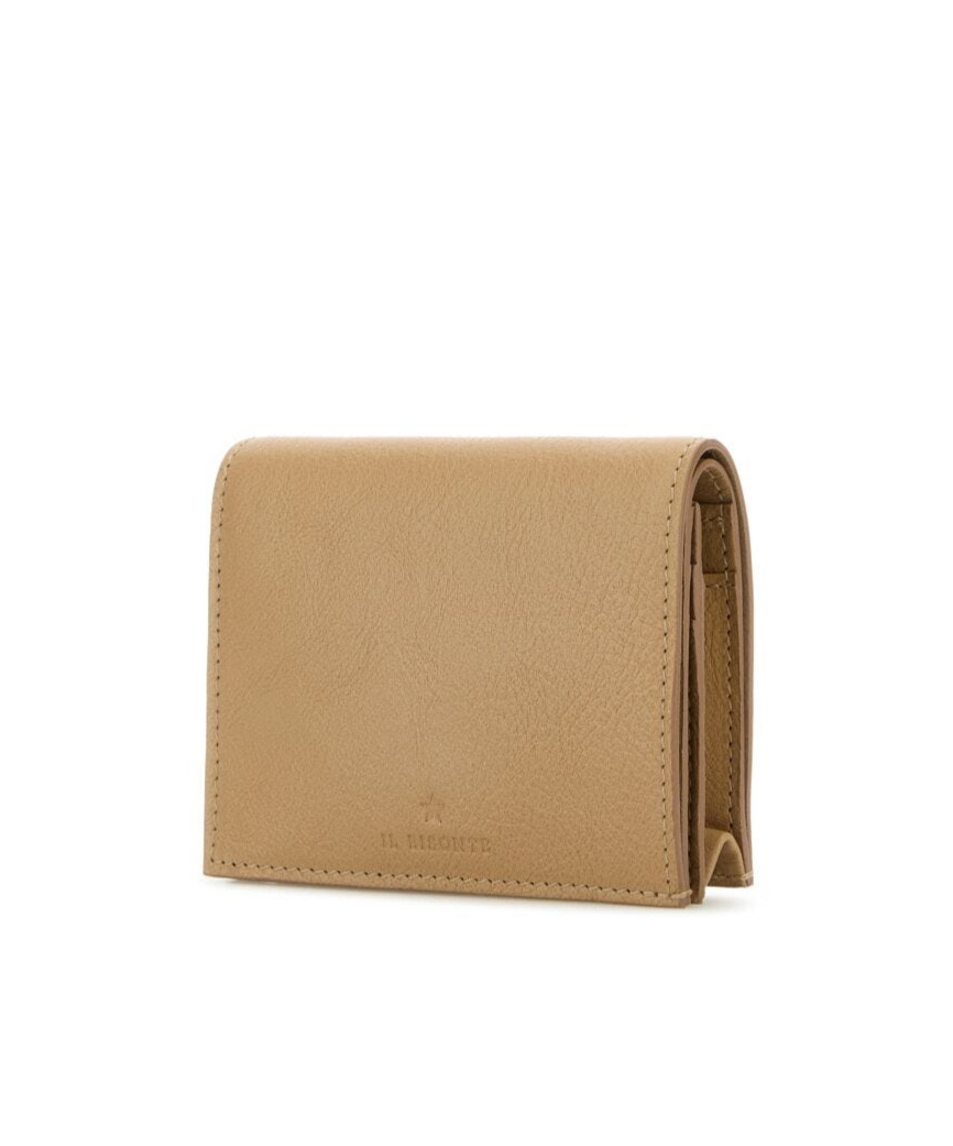 Il Bisonte Snap Wallet In Nude