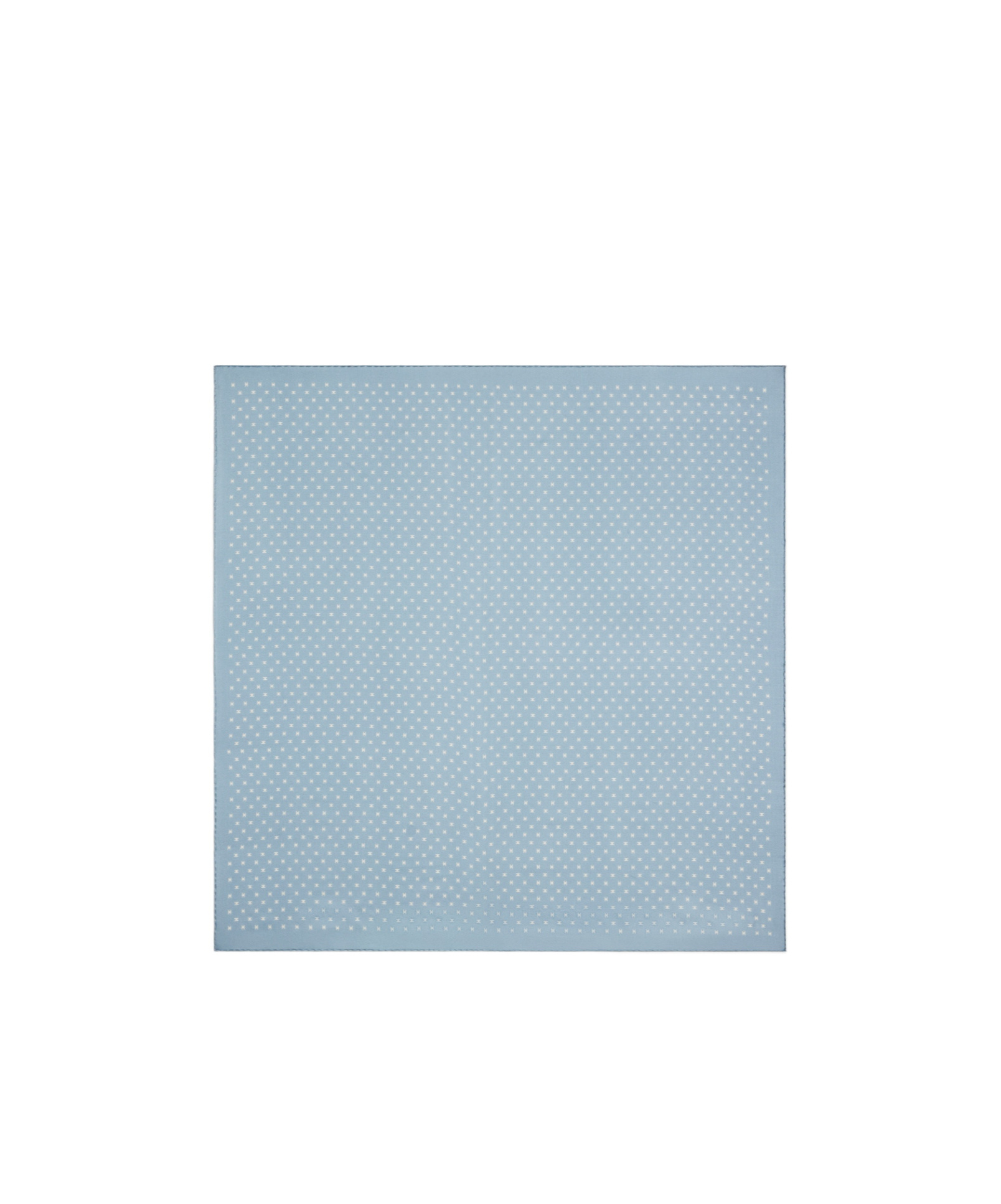 Celine Triomphe Twill Scarves In Blue